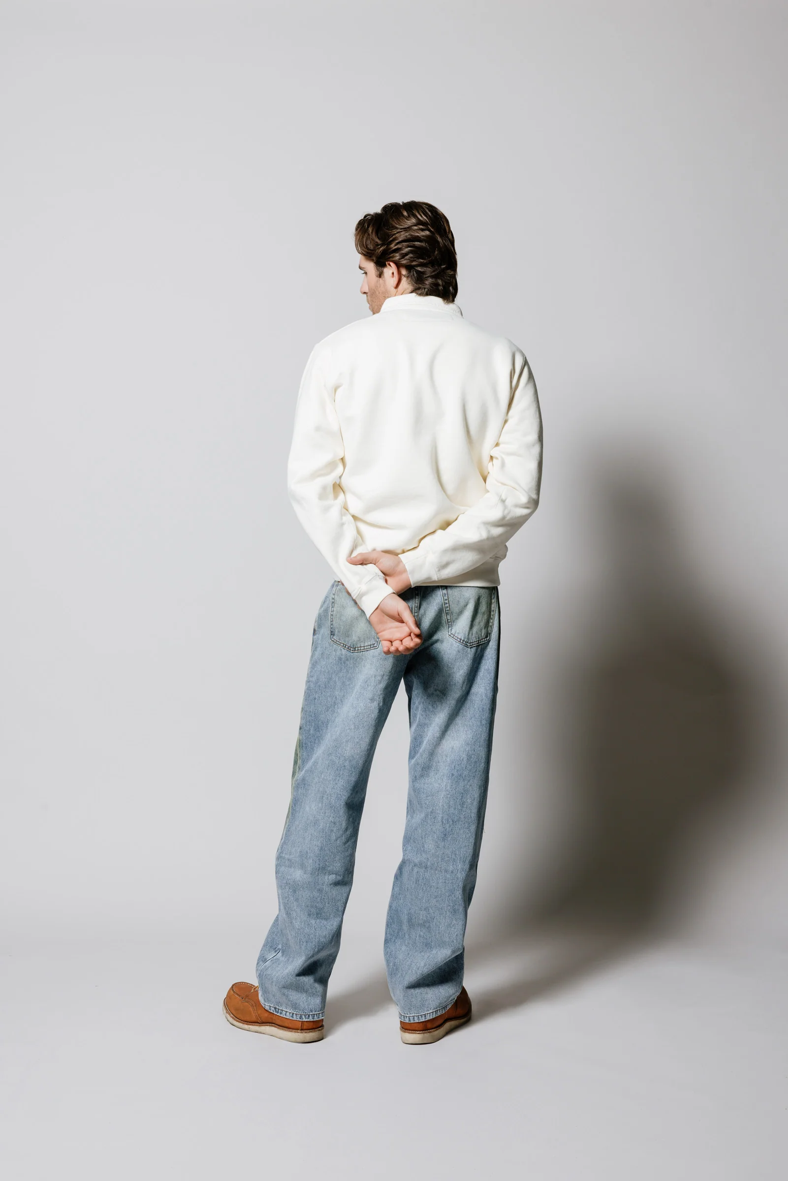 Lasso Sport Quarter Zip | Bone - Image 6