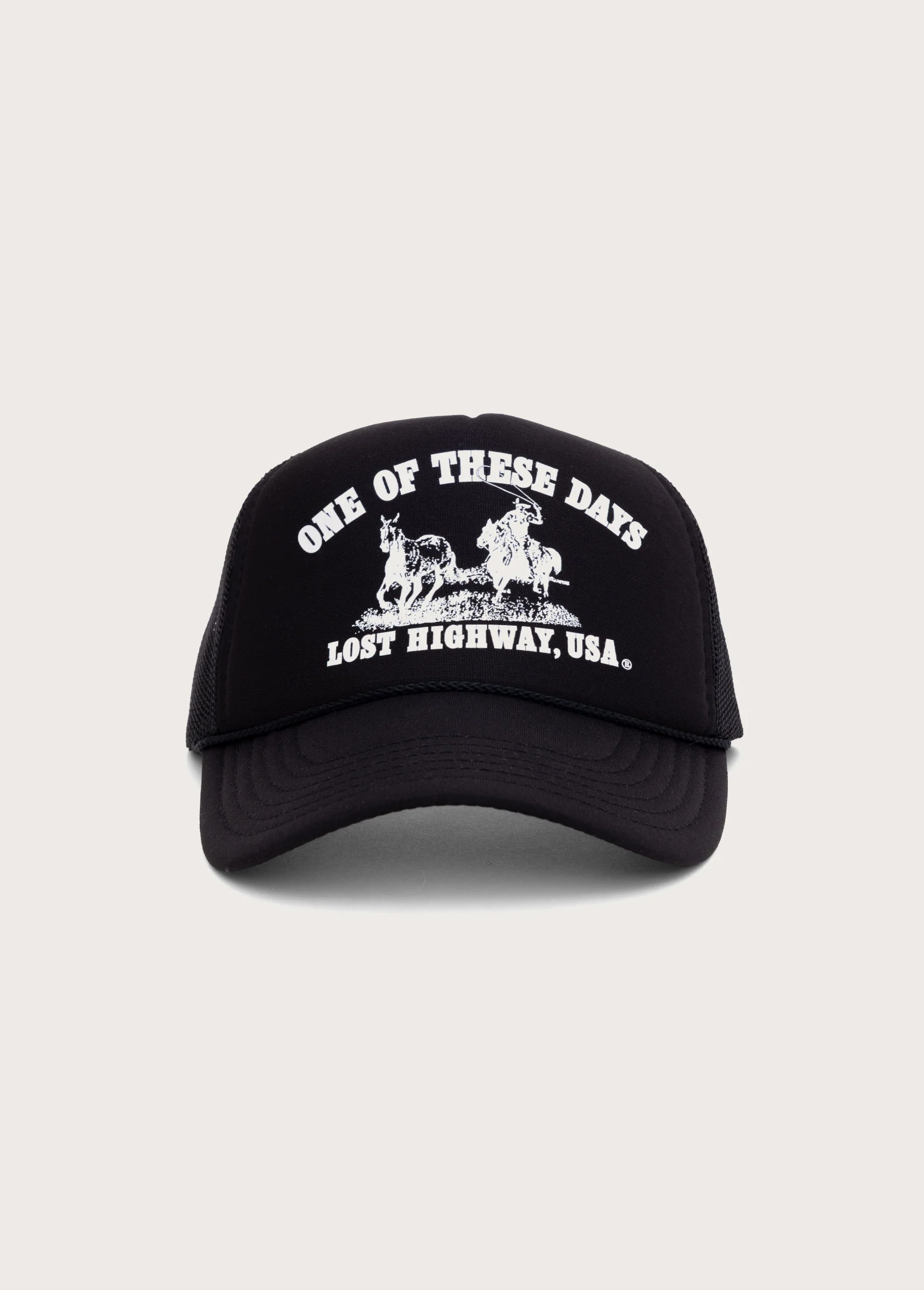 Lost Highway Foam Trucker Hat | Black