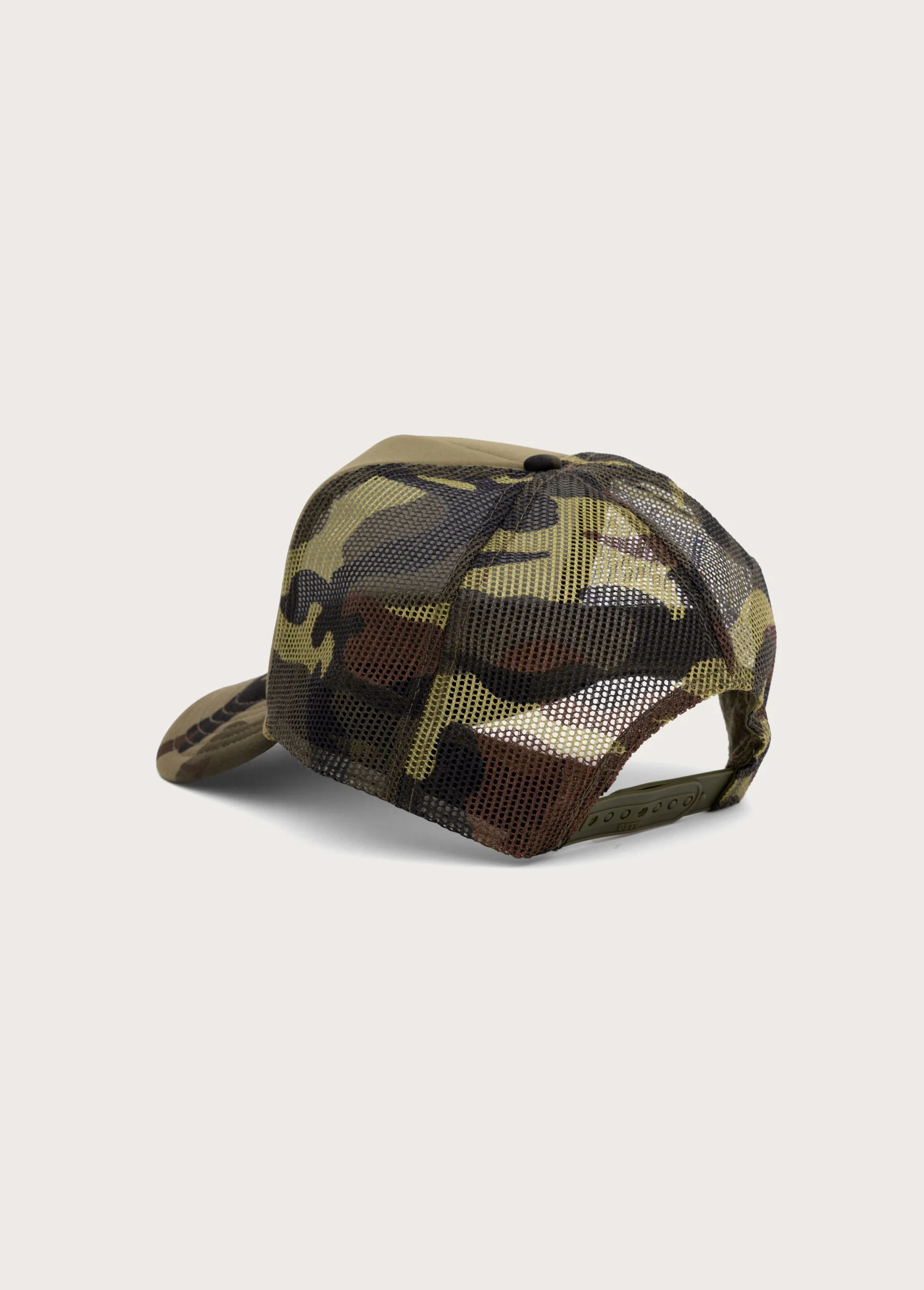 Lost Highway Foam Trucker Hat | Dark Green Camo - Image 2