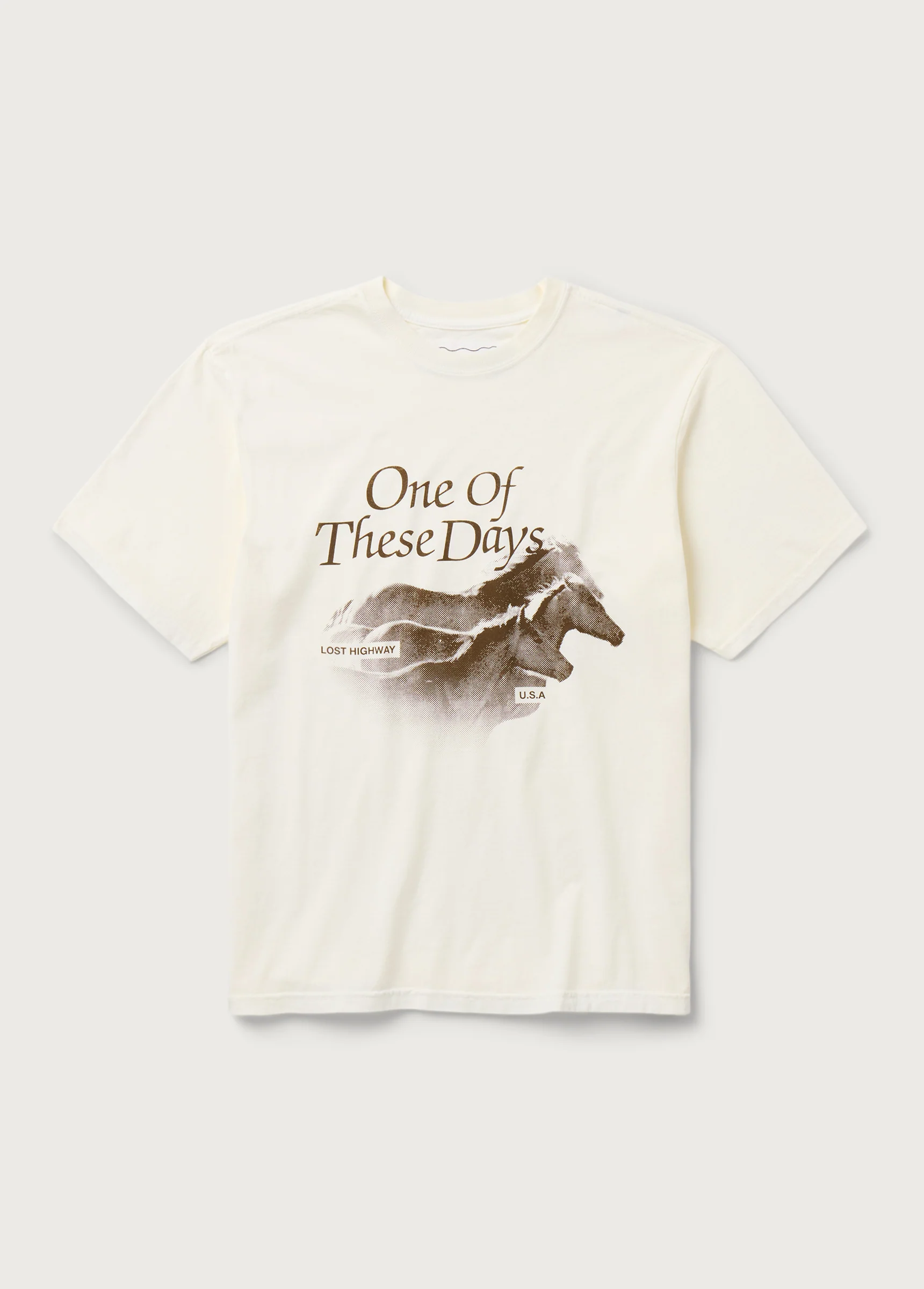 Lost Highway Tee | Bone