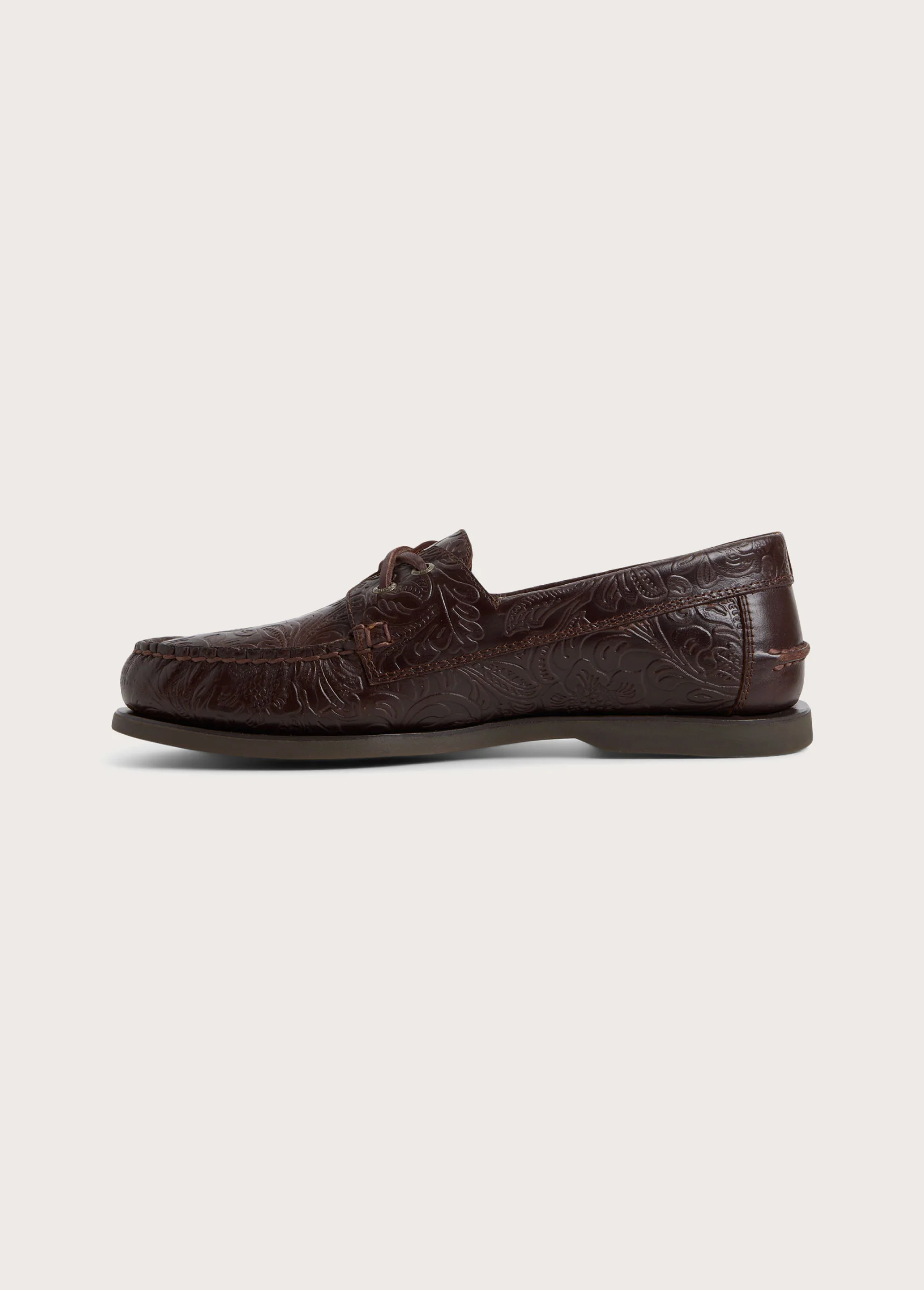 Lou Boat Shoe | Chocolate - Image 4