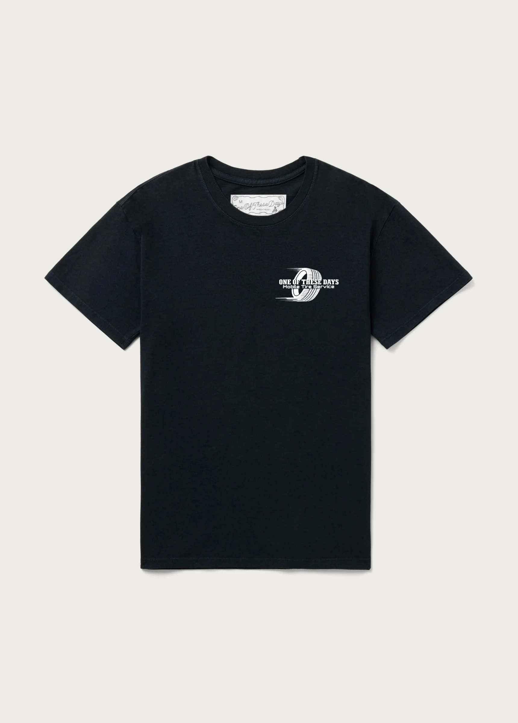 Mobile Service Tee | Washed Black