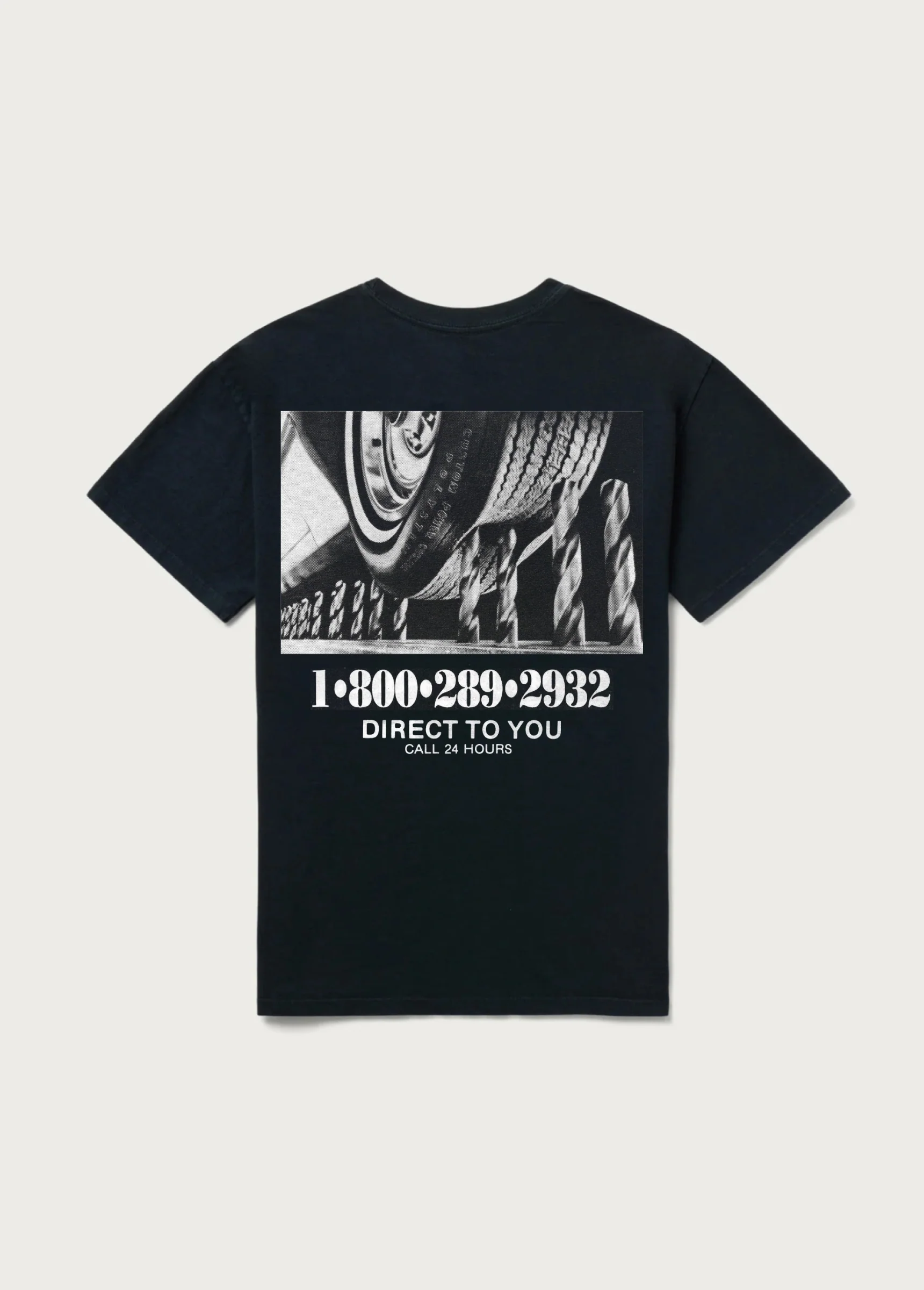 Mobile Service Tee | Washed Black - Image 2