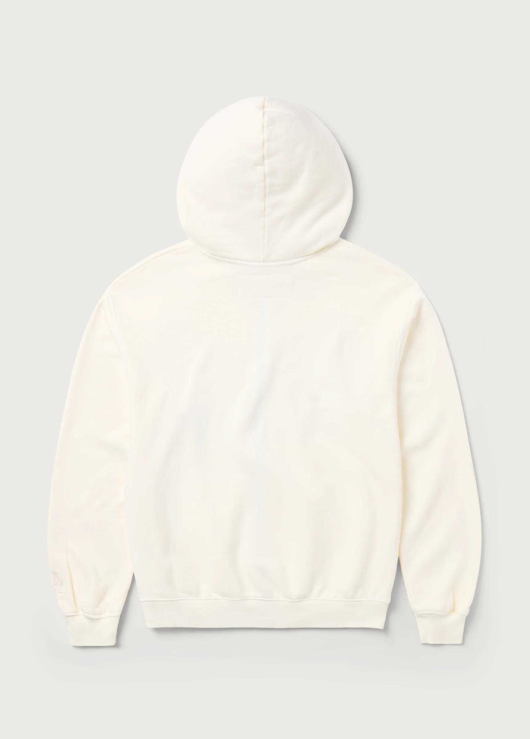 Mornings First Remark Zip Up Hoodie | Bone - Image 2