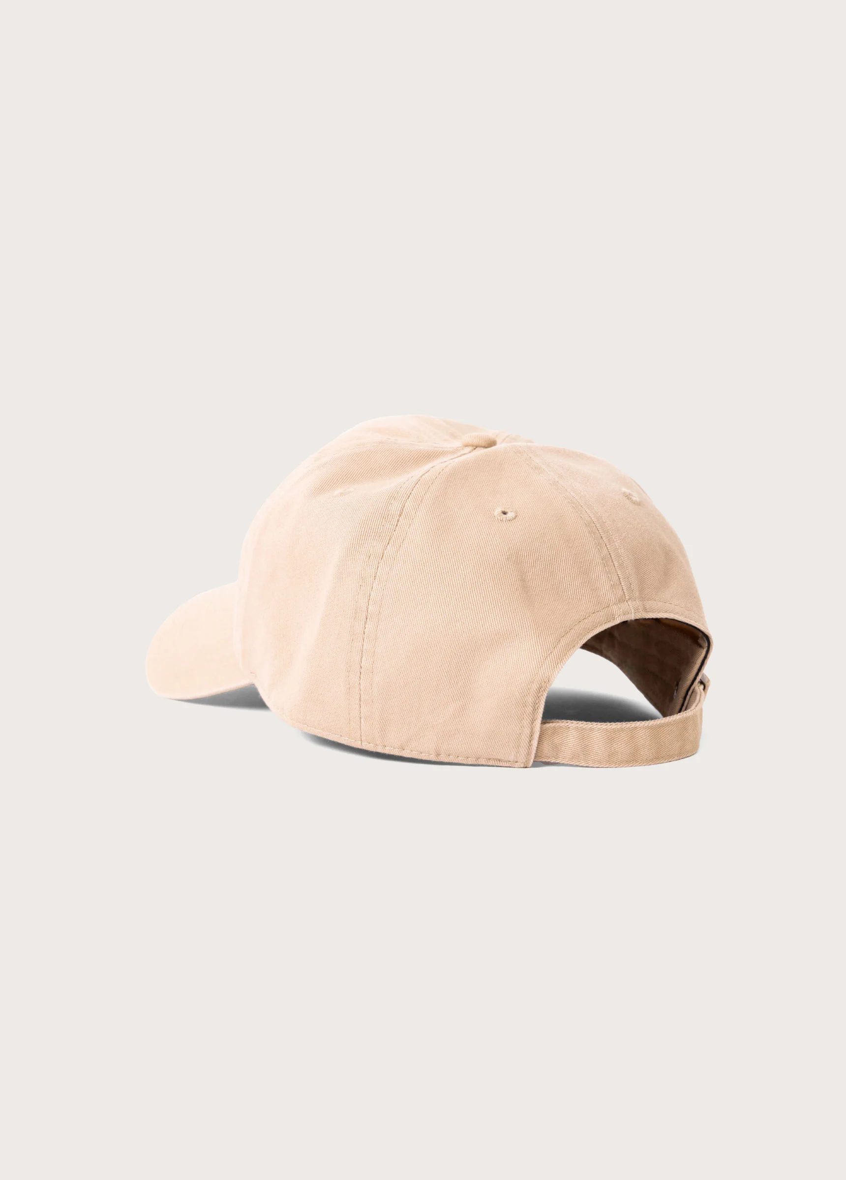 Mustang Athletics 6 Panel Hat | Khaki - Image 2