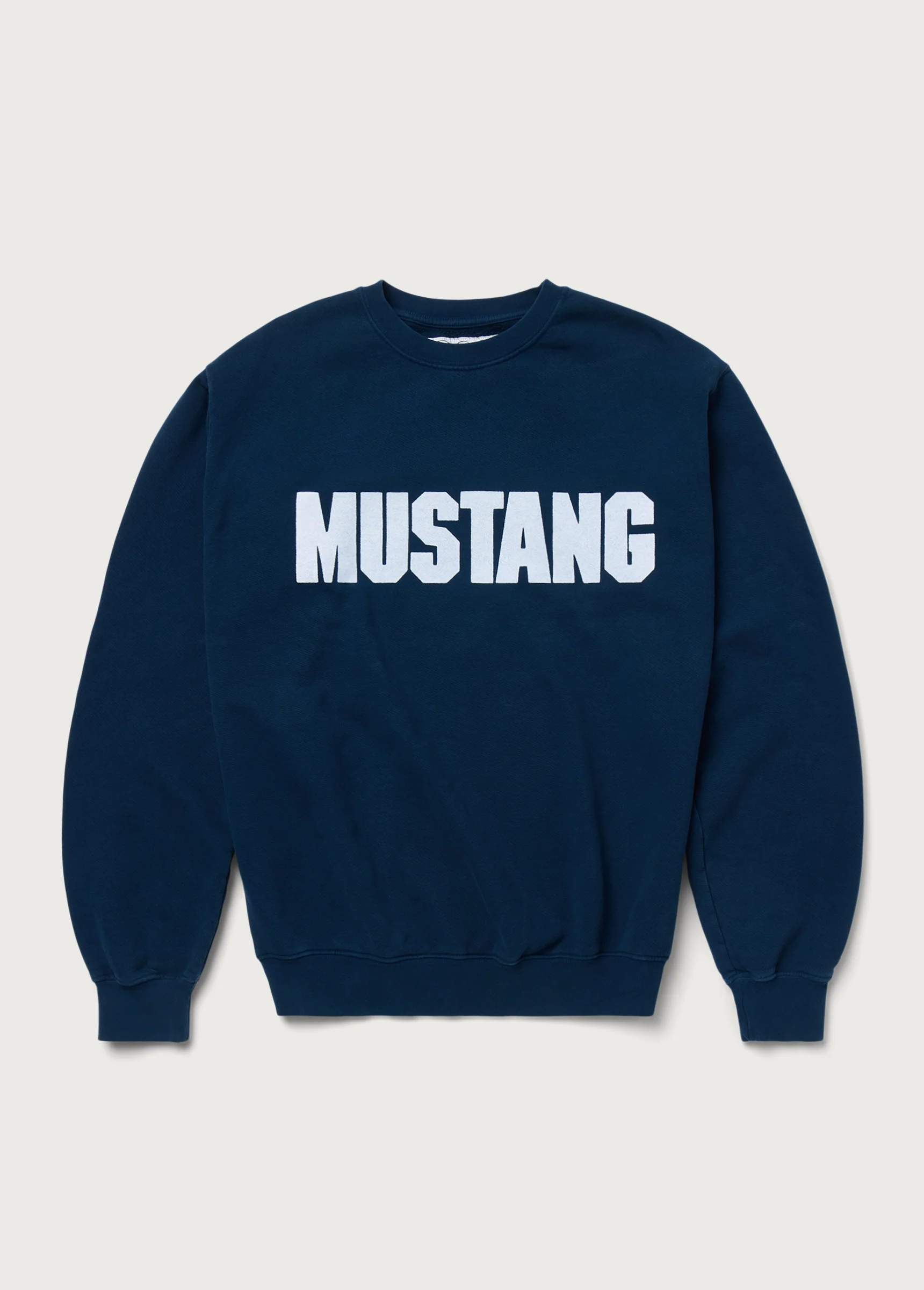 Mustang Crewneck | Sun Faded Navy