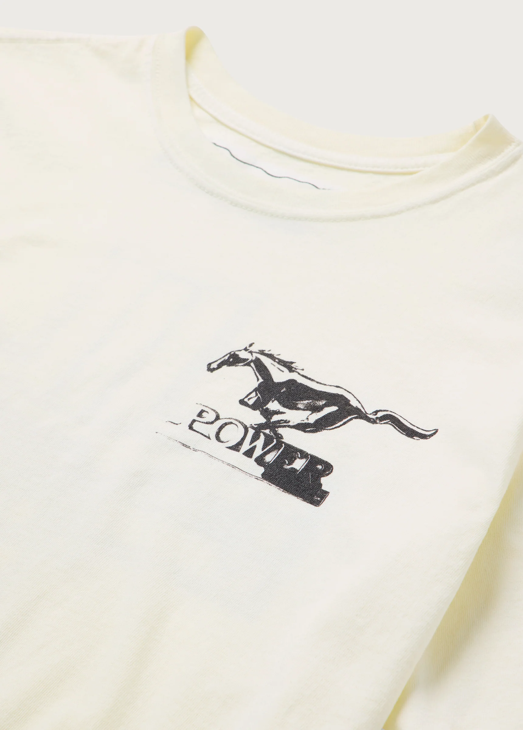 Mustang Cross Tee | Bone - Image 3