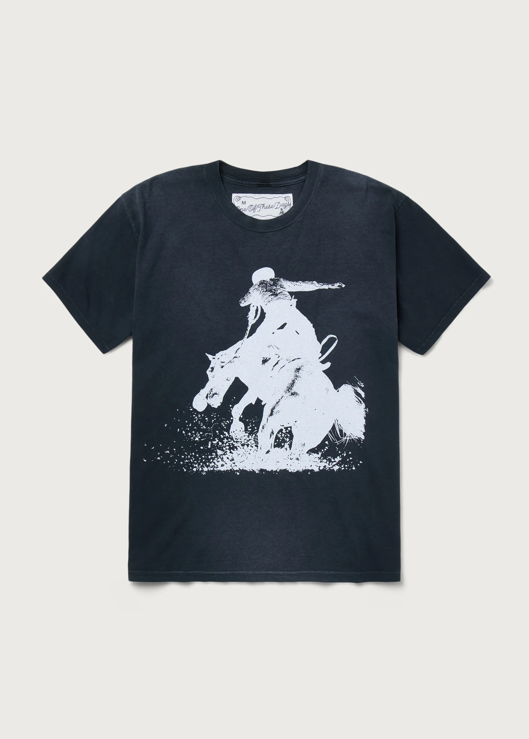 Mustang T-Shirt | Sun Faded Black