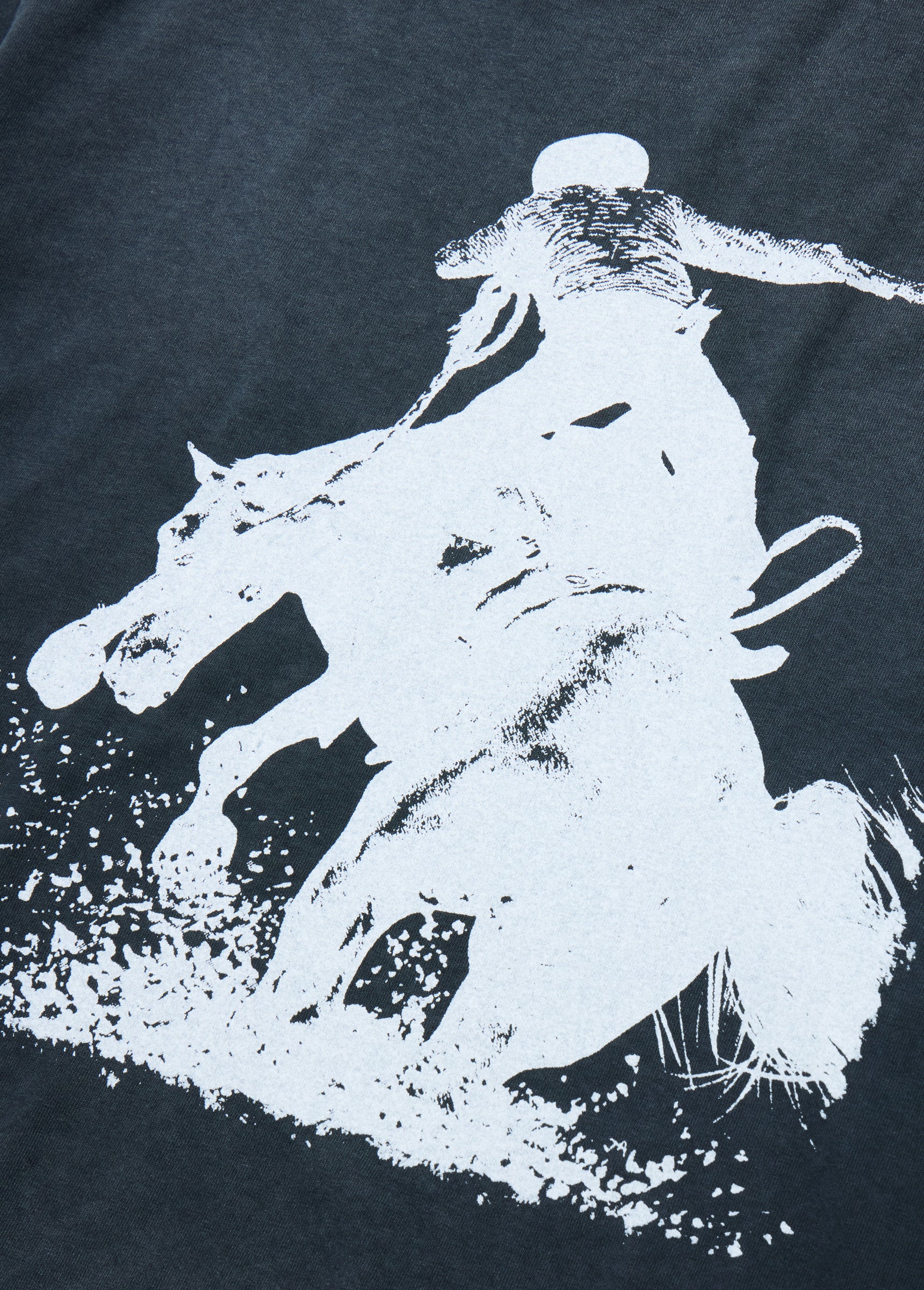 Mustang T-Shirt | Sun Faded Black - Image 3