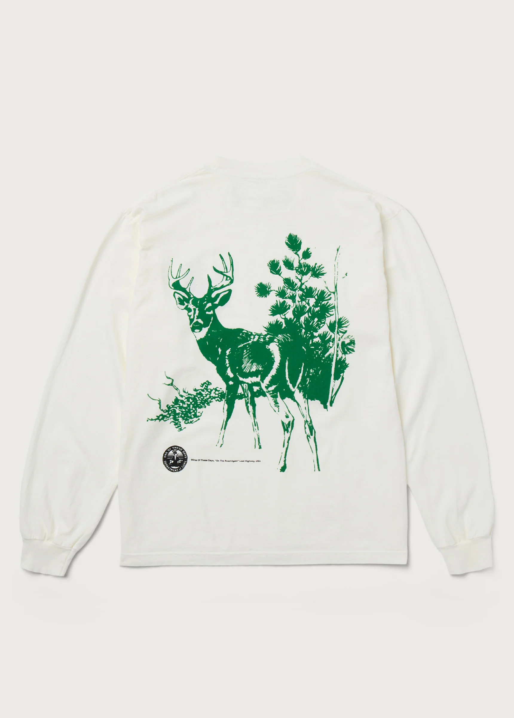 Old Timber Buck Longsleeve | Bone - Image 2