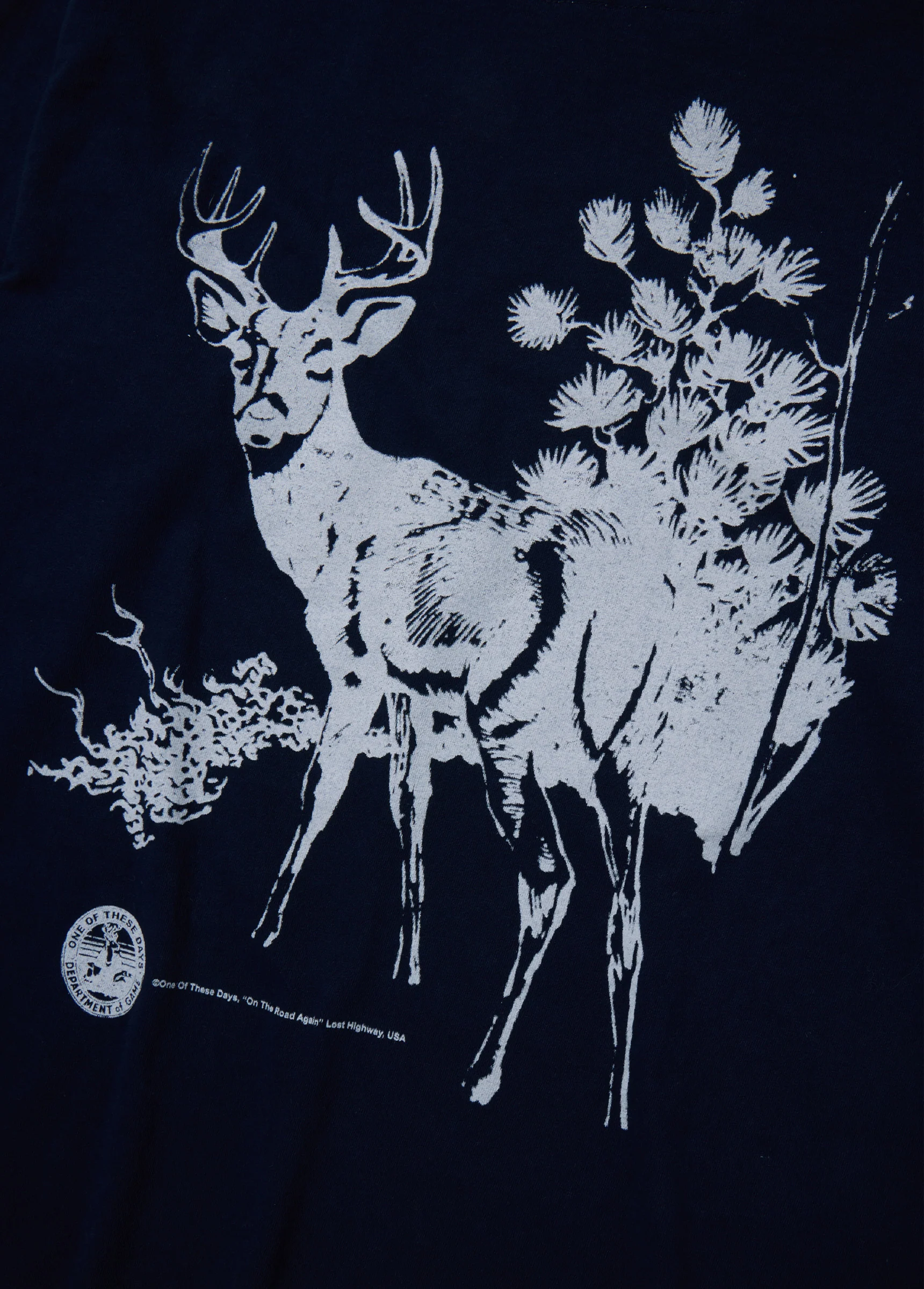 Old Timber Buck Longsleeve | Washed Navy - Image 4