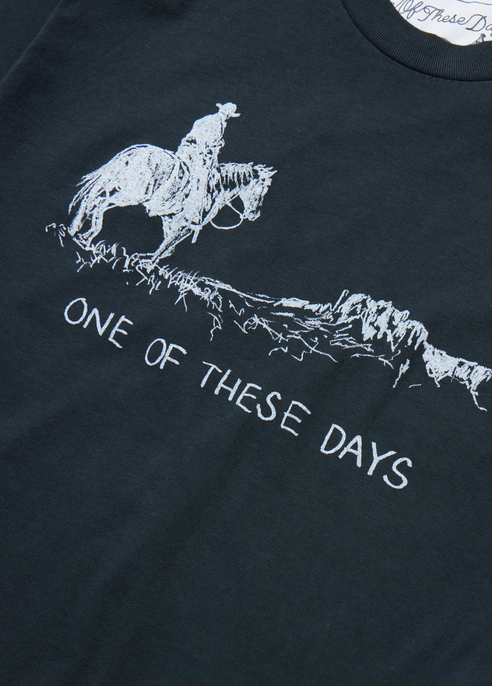 On The Horizon Tee | Washed Black - Image 3