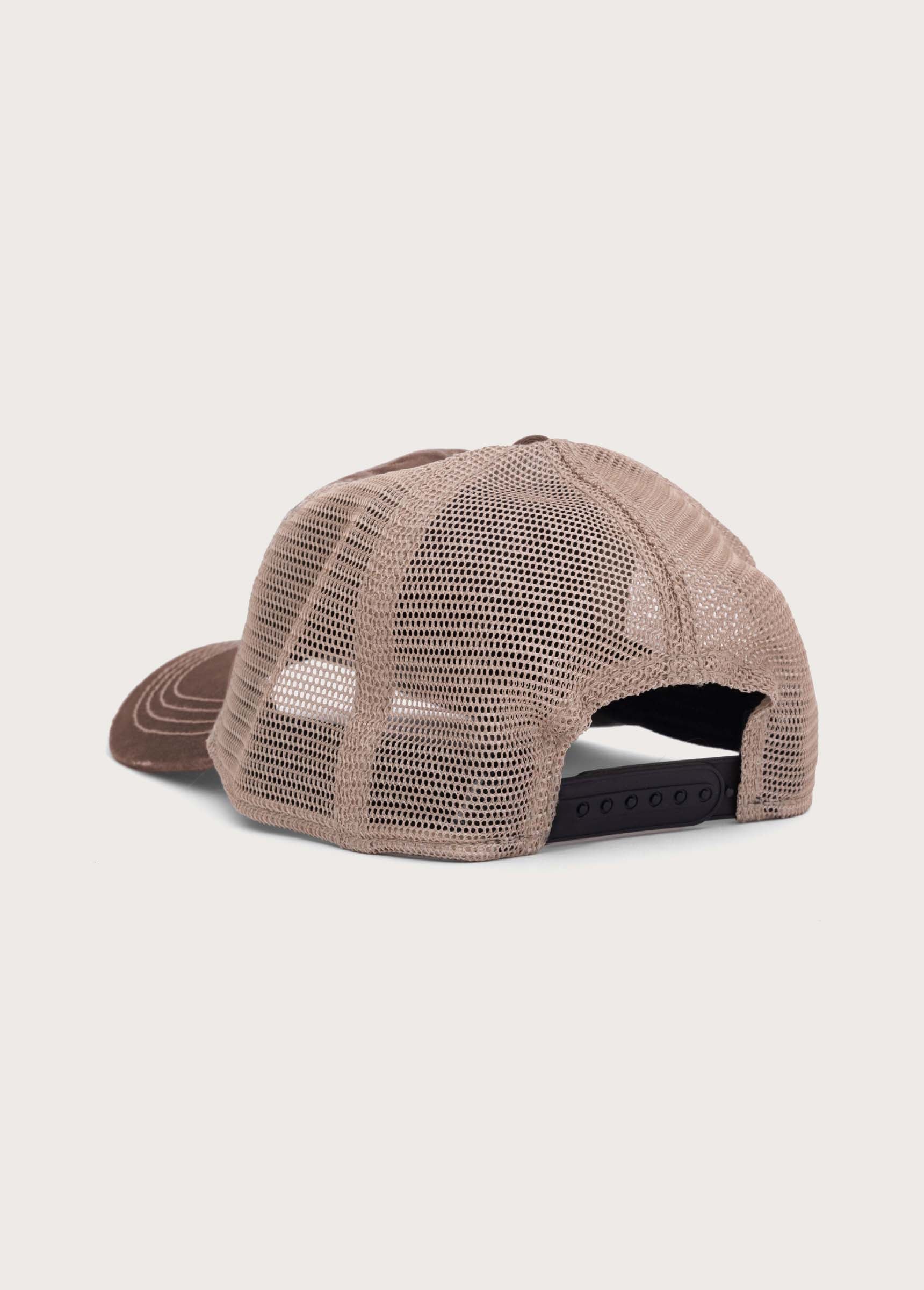 OTD Distressed Canvas Trucker Hat | Brown - Image 3