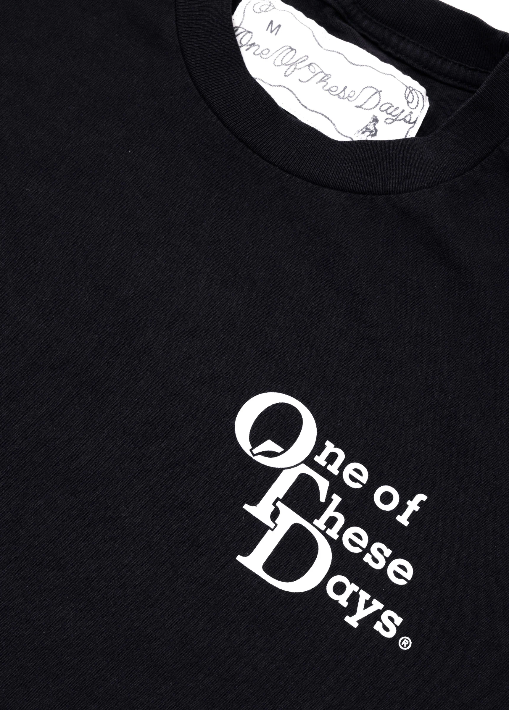 OTD Stacked Logo Tee | Black - Image 3