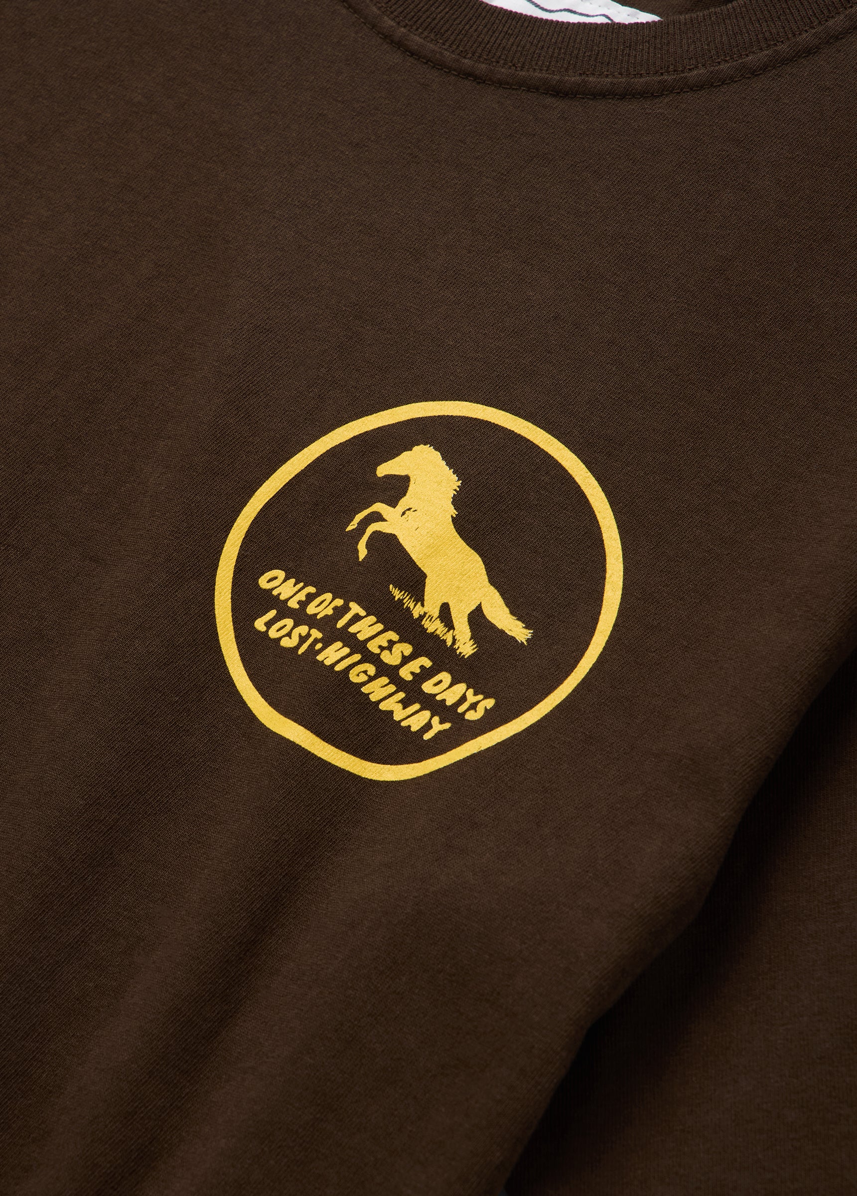 Painted Horse T-Shirt | Dark Brown - Image 3
