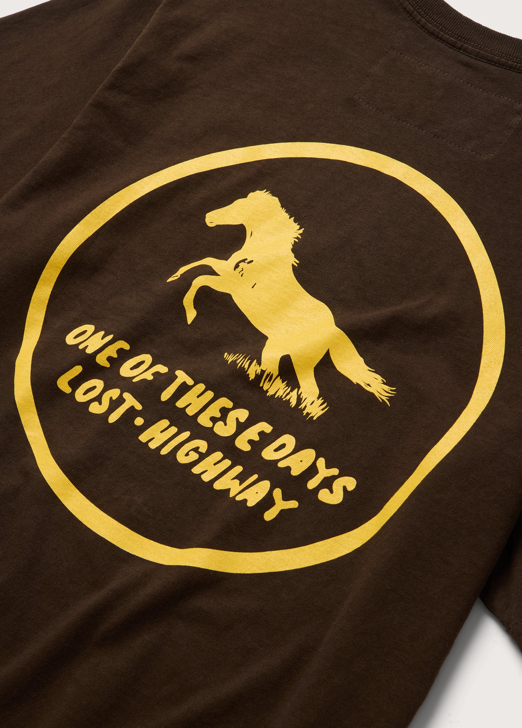 Painted Horse T-Shirt | Dark Brown - Image 4