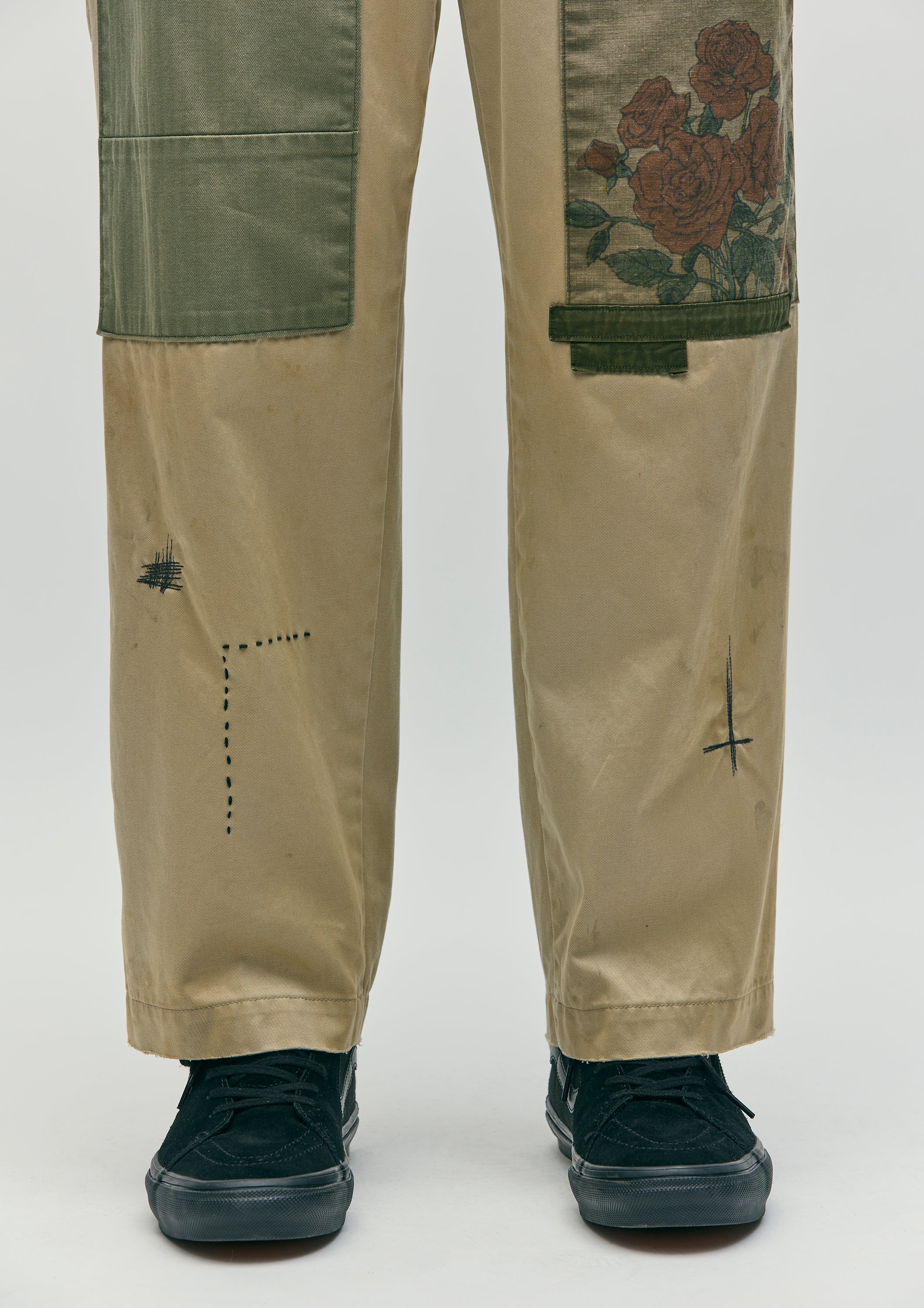 NBHD/OTD - Patched Chino Pant | Tan - Image 10