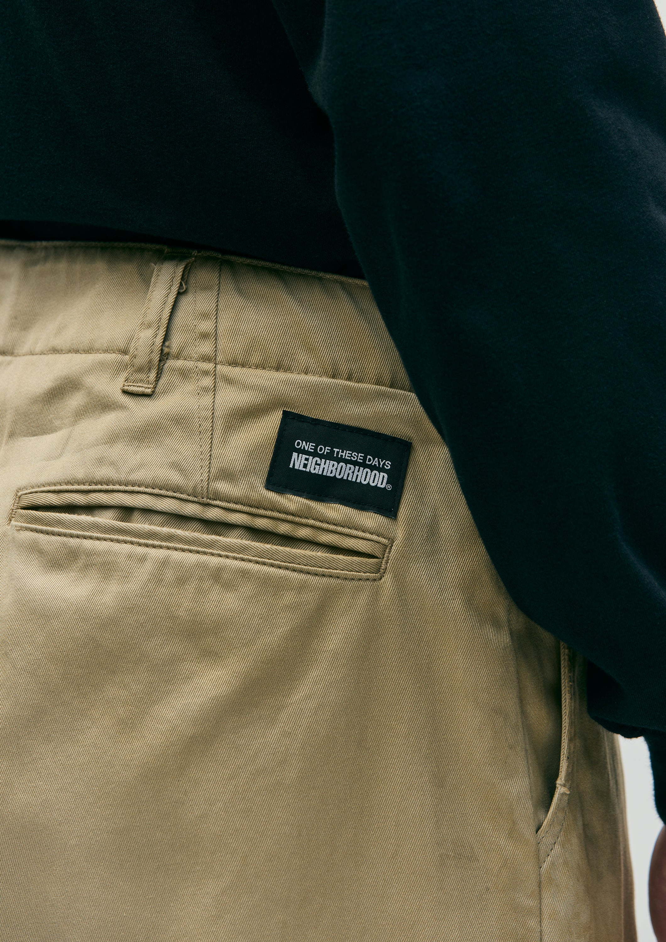 NBHD/OTD - Patched Chino Pant | Tan - Image 8
