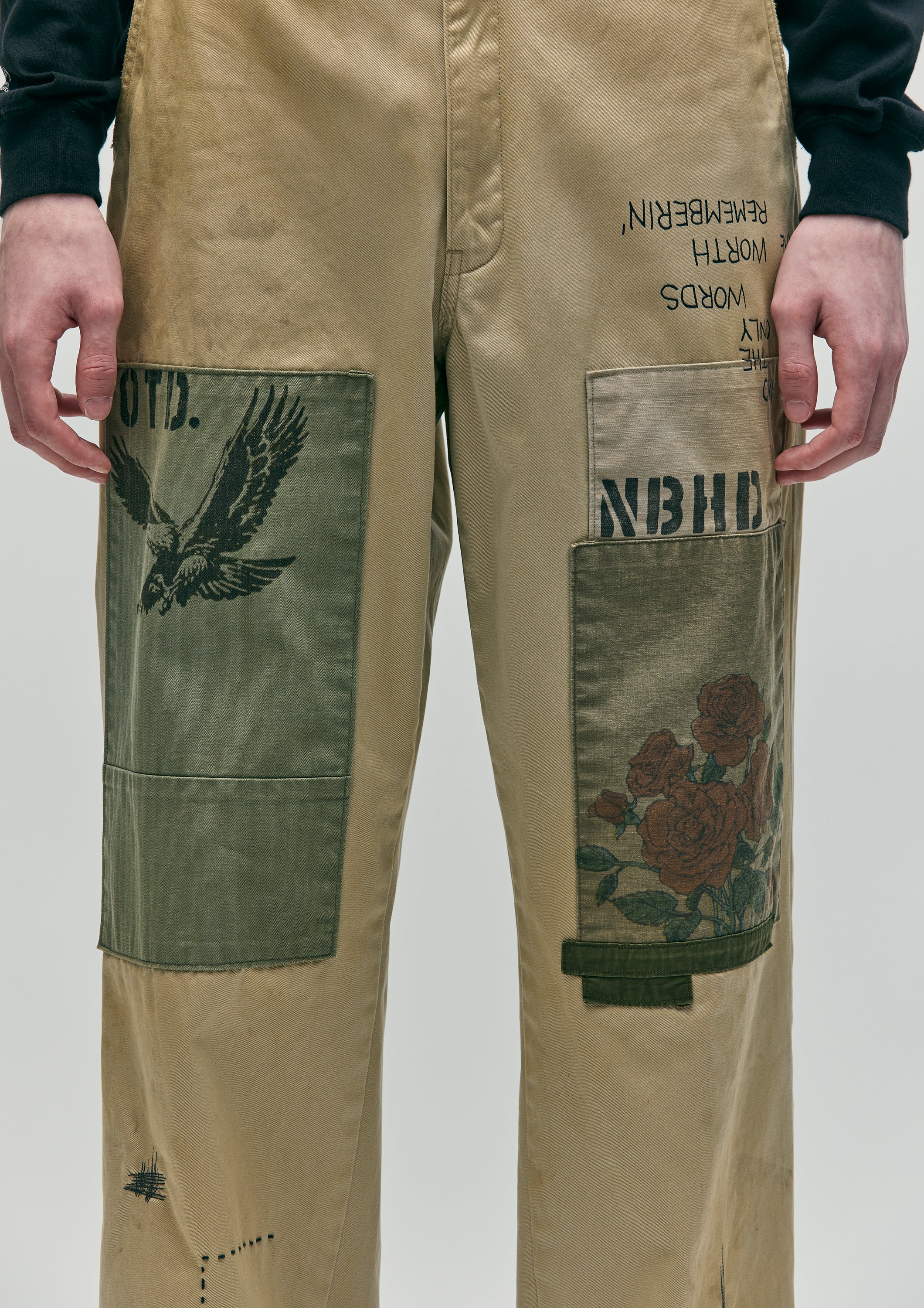 NBHD/OTD - Patched Chino Pant | Tan - Image 9