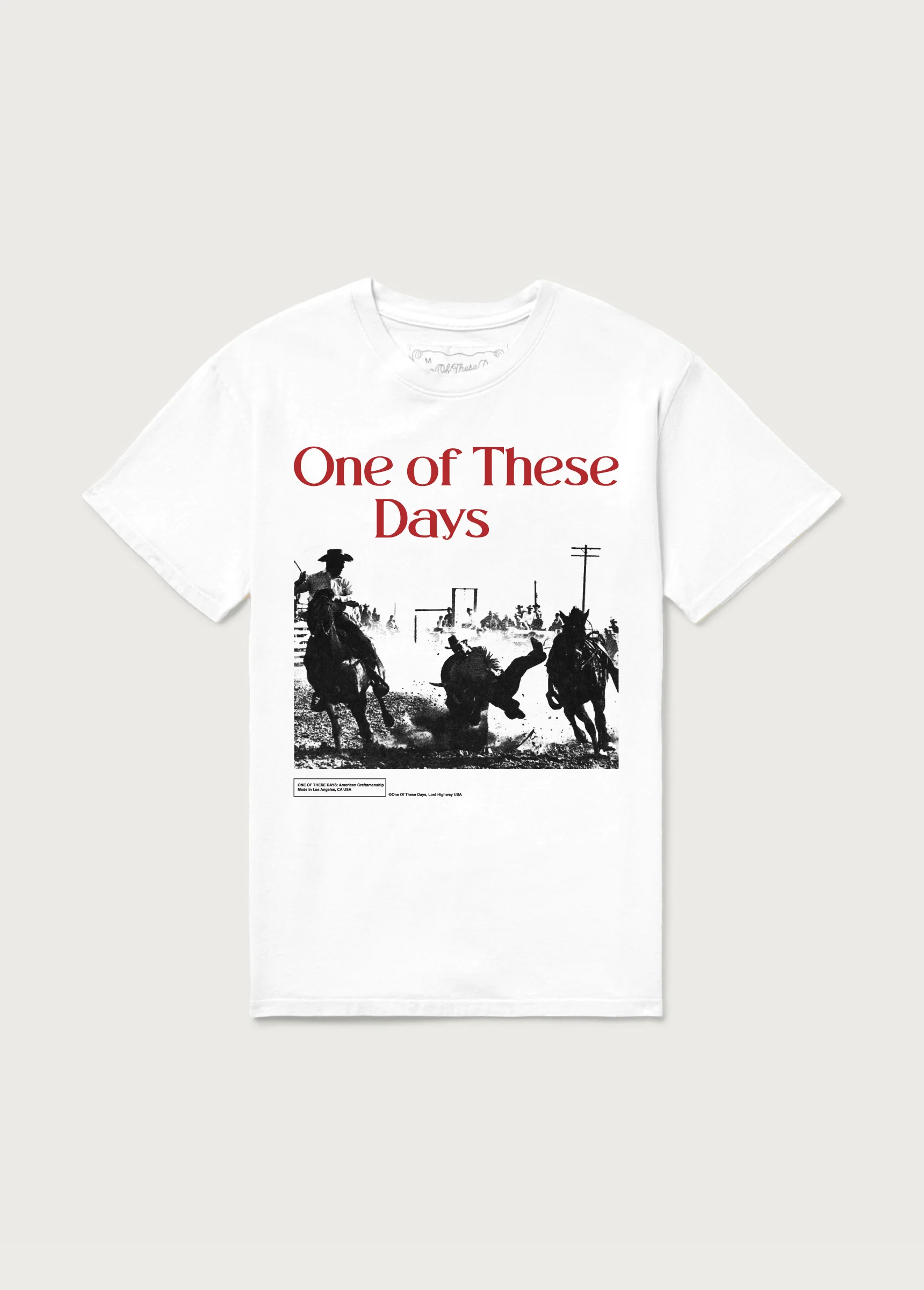 Rodeo Days Tee | White