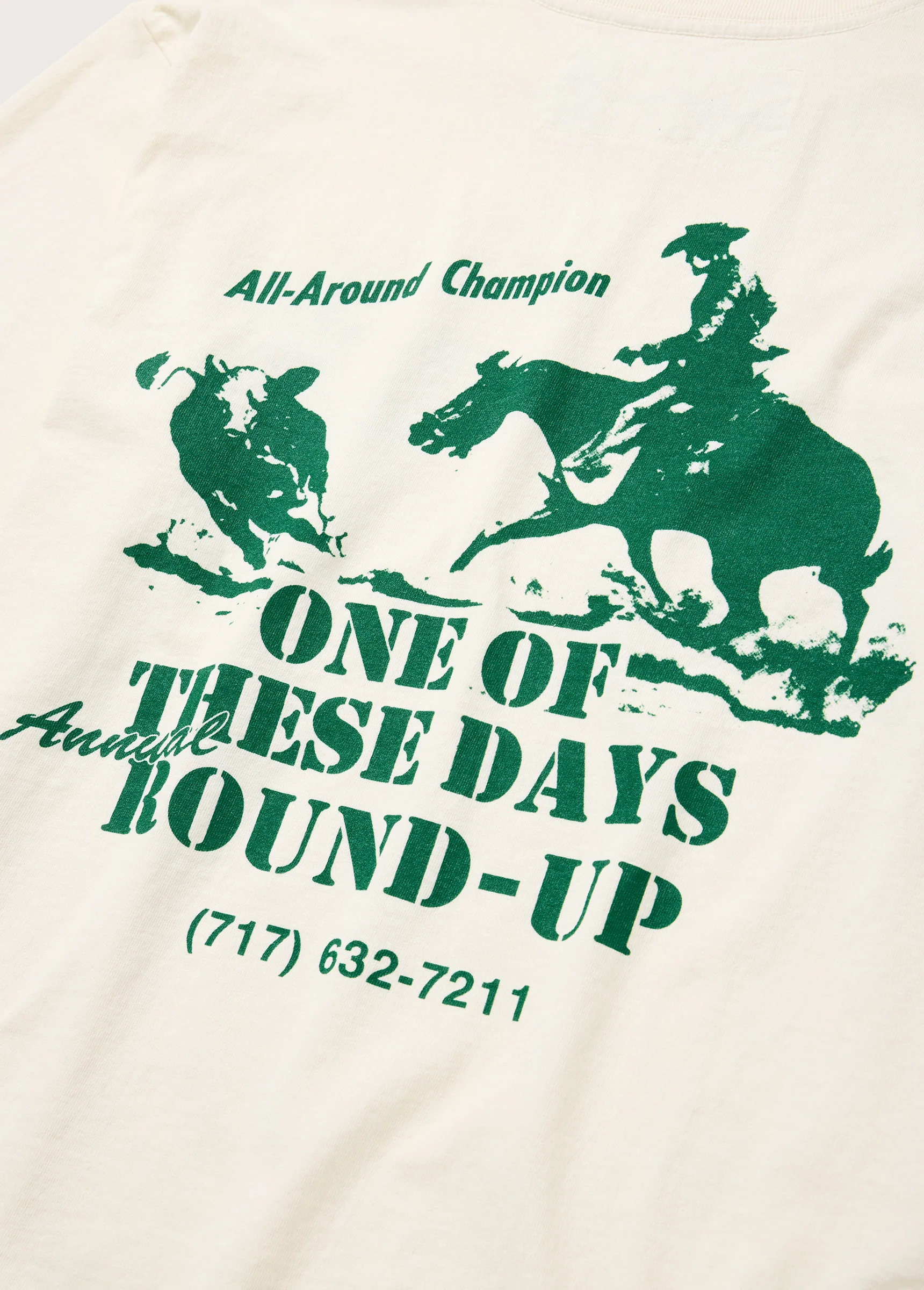 Round Up T-Shirt | Bone - Image 4