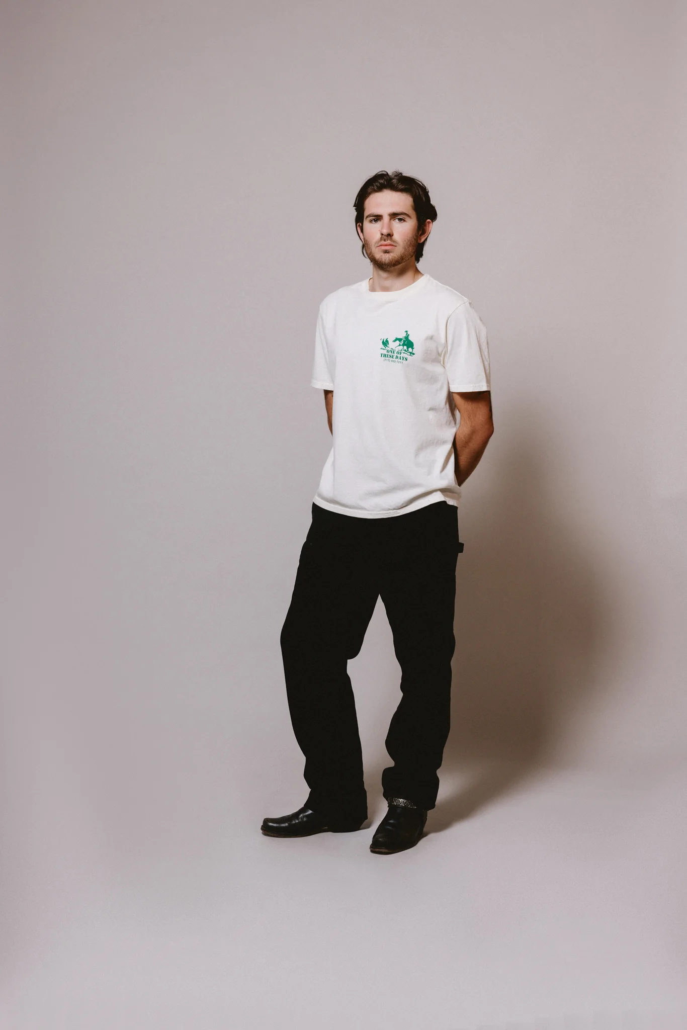 Round Up T-Shirt | Bone - Image 6