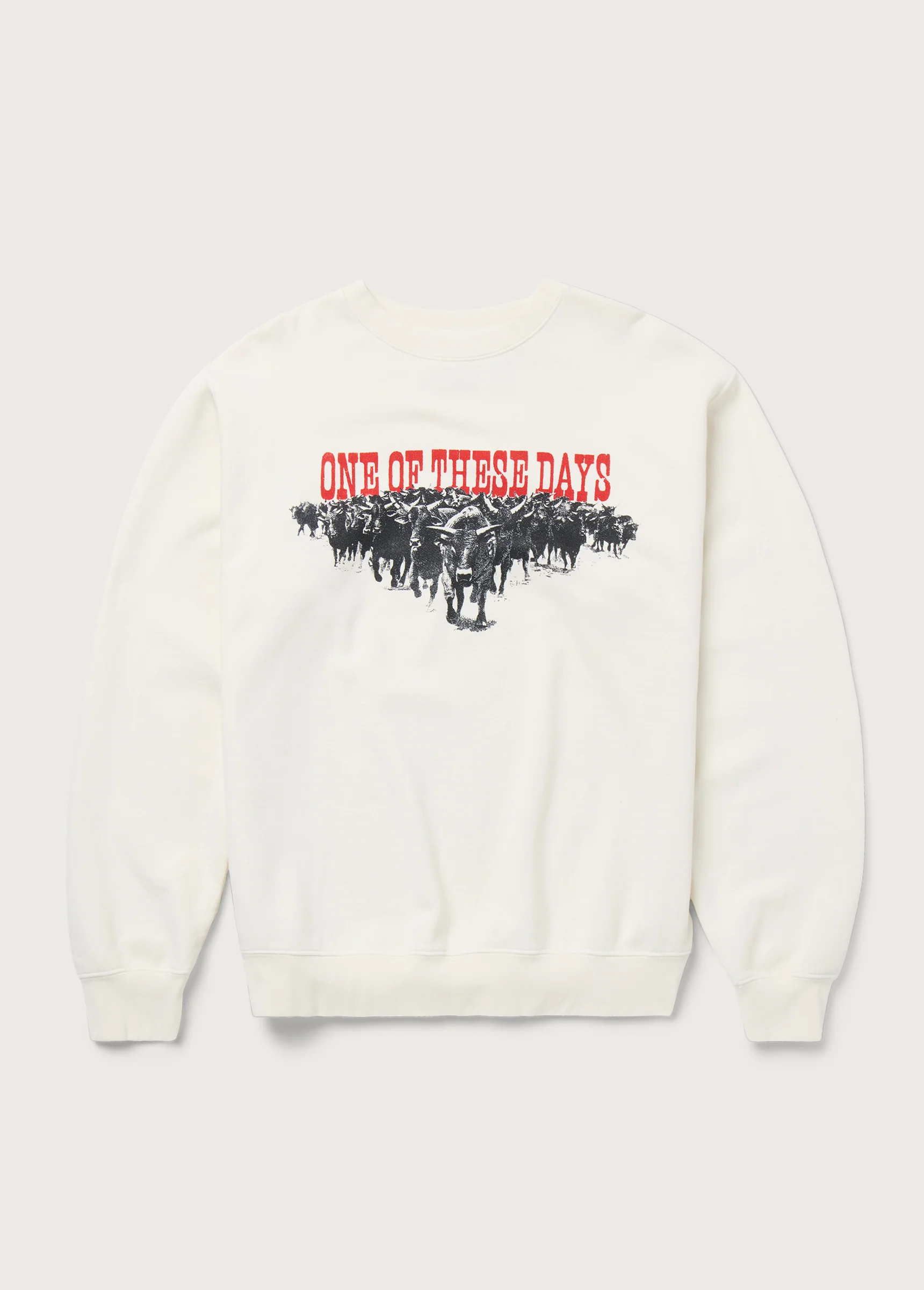 Stampede Crewneck | Bone