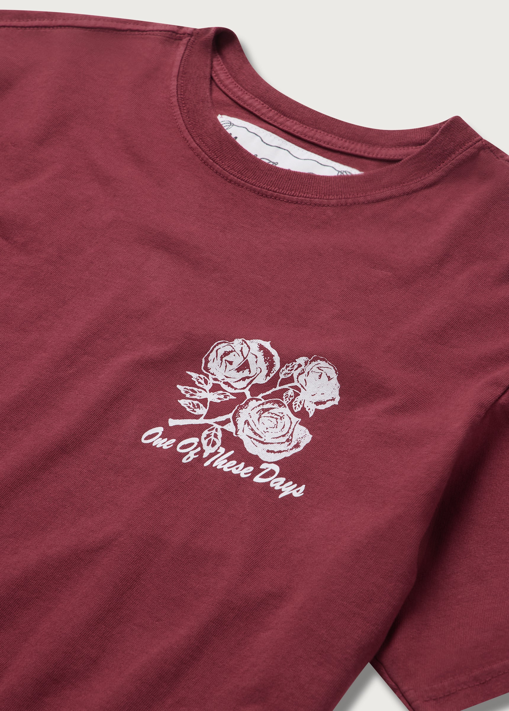 Sweet Jane Tee | Hard Washed Burgundy - Image 3