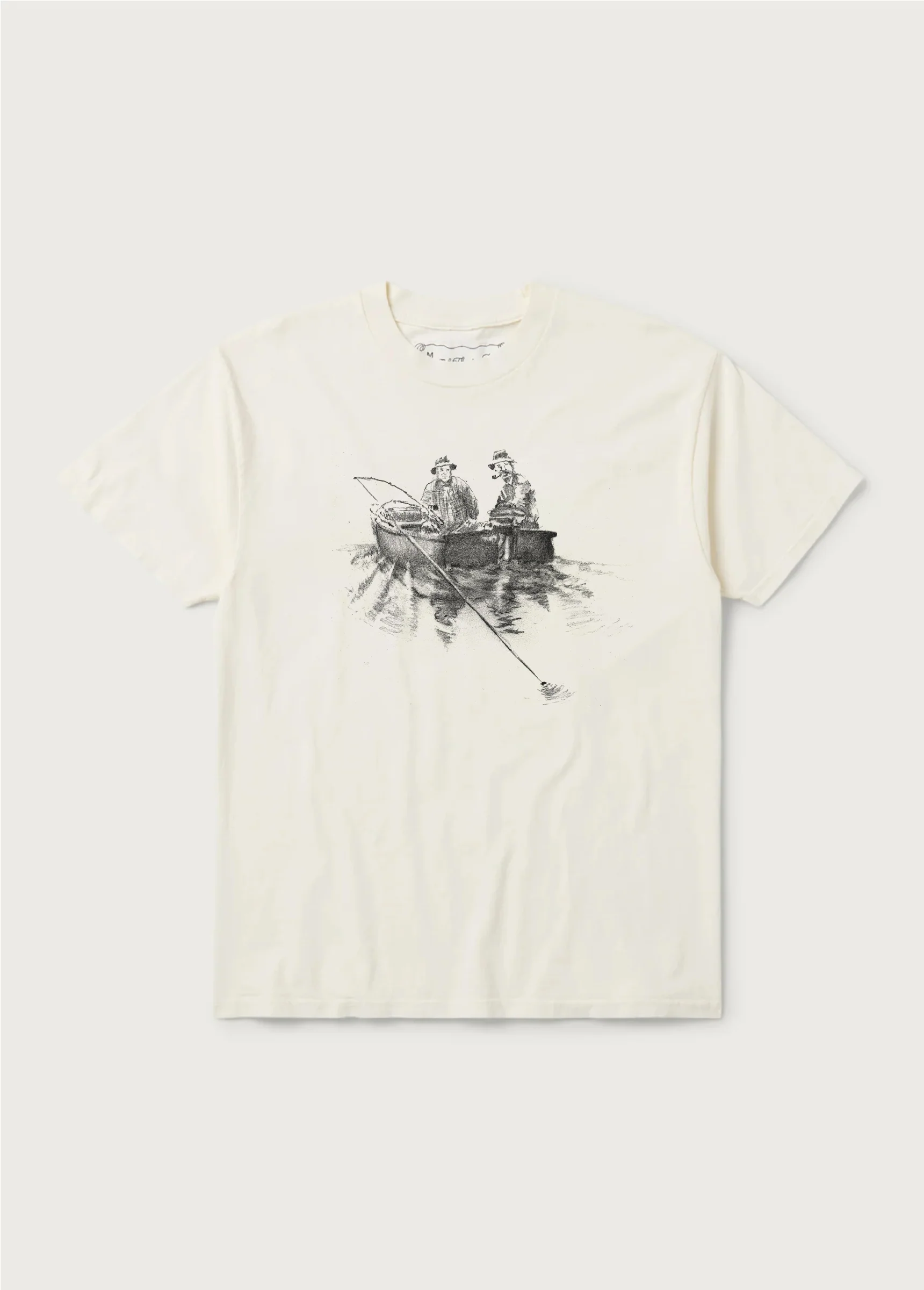 The Fisherman's Song Tee | Bone