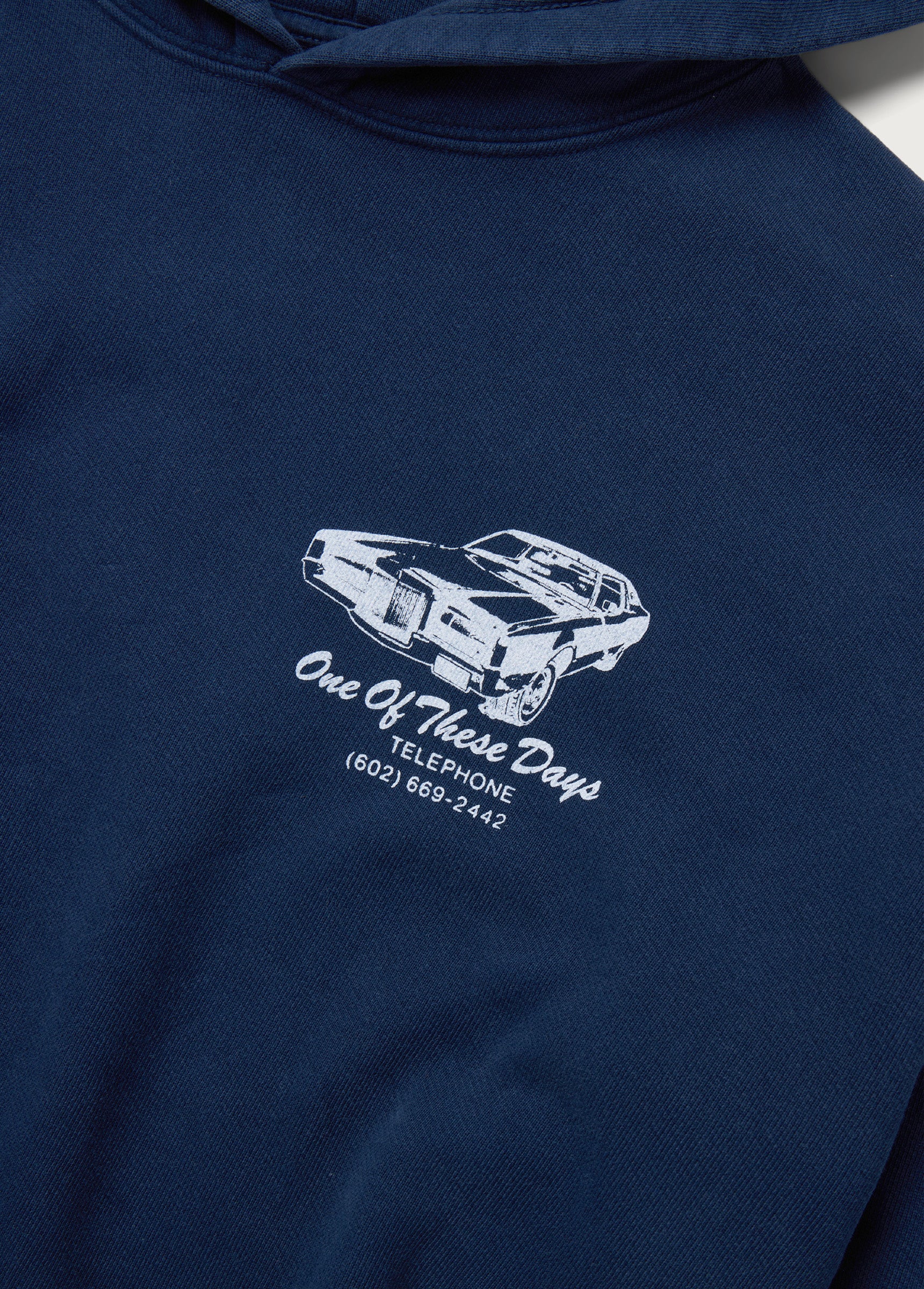 Tire Service Hoodie | Washed Navy - Image 3
