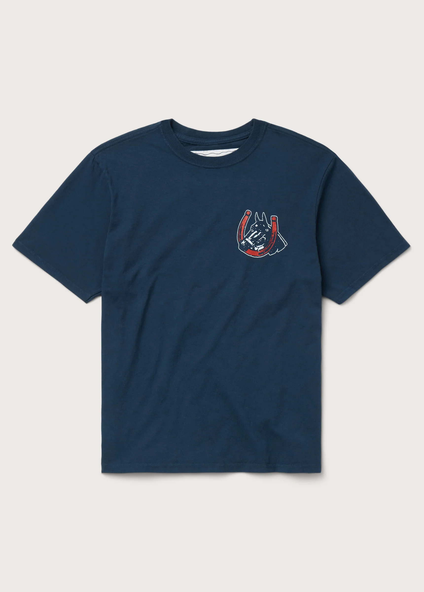 Valley Riders T-Shirt | Sun Faded Washed Navy