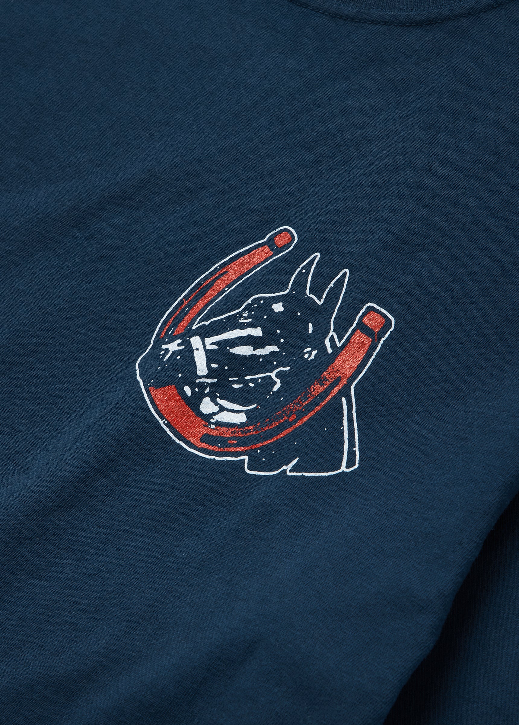 Valley Riders T-Shirt | Sun Faded Washed Navy - Image 3