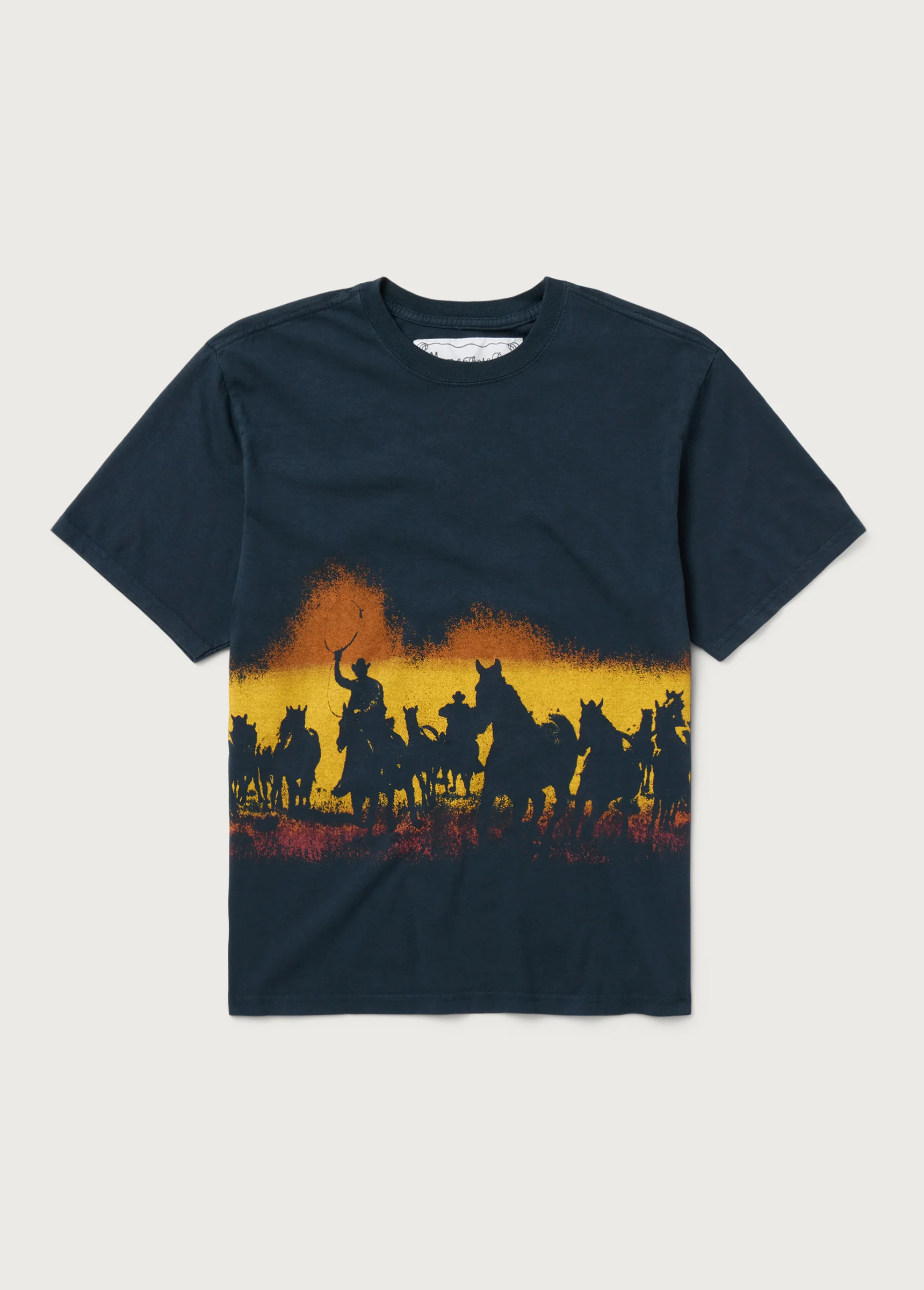 Velvet Morning Tee | Washed Black