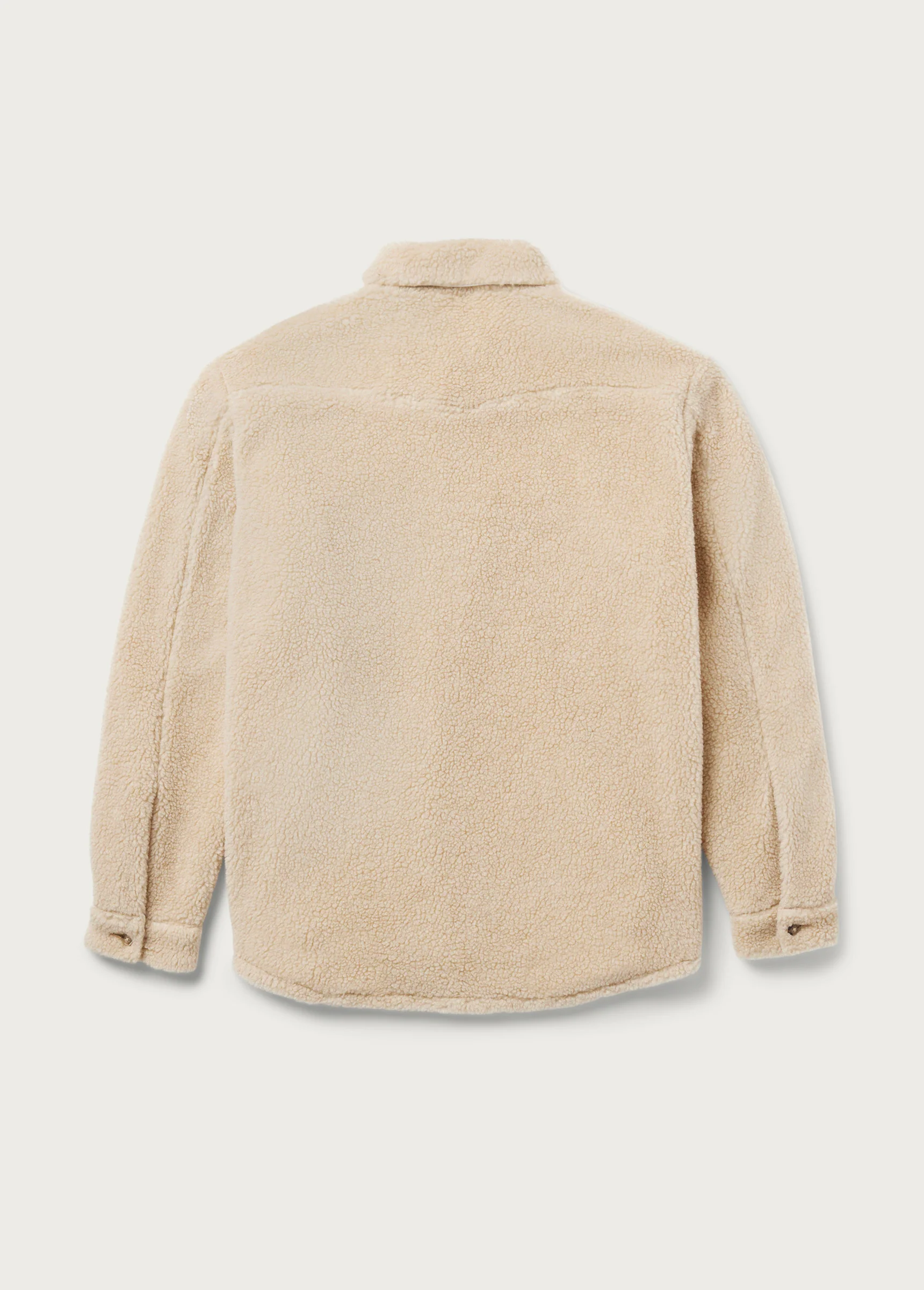 Western Sherpa Shirt | Cream - Image 3