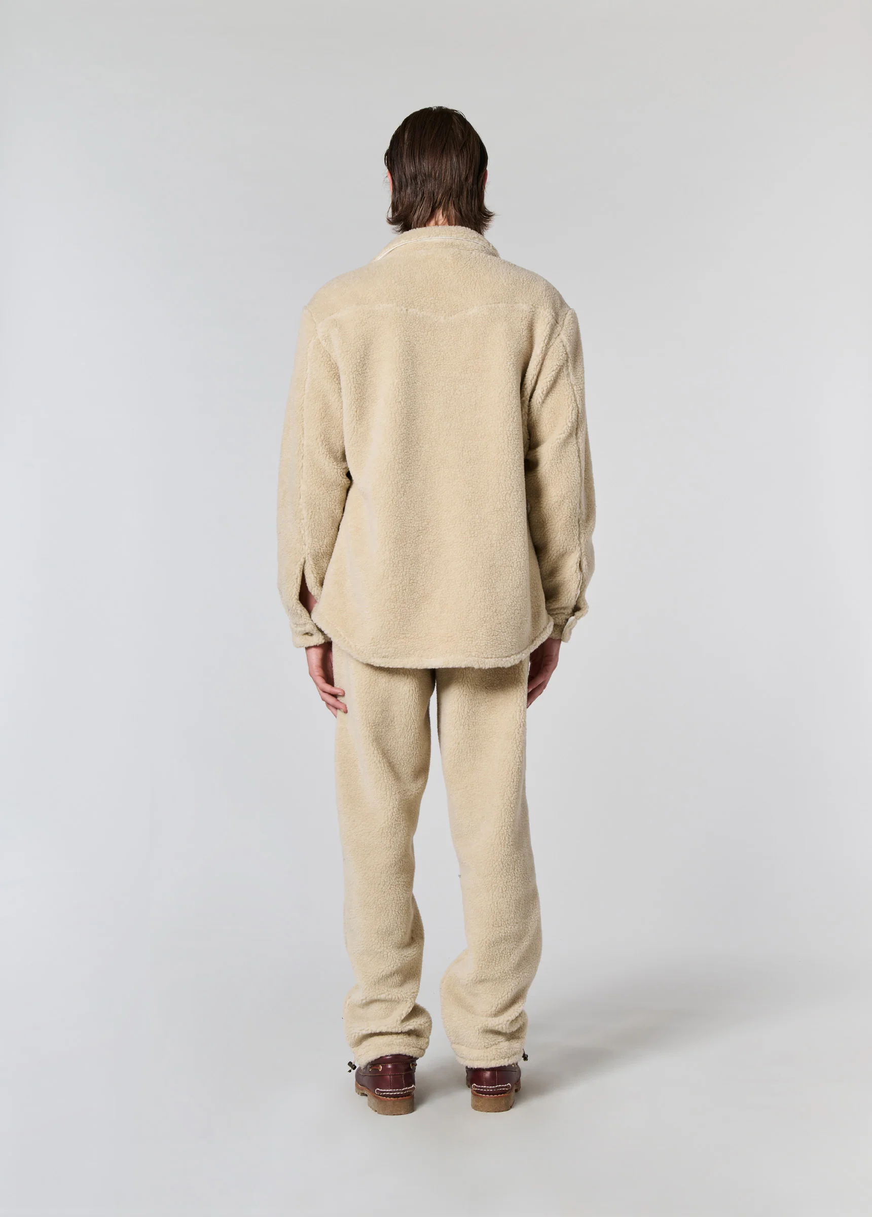 Western Sherpa Shirt | Cream - Image 6