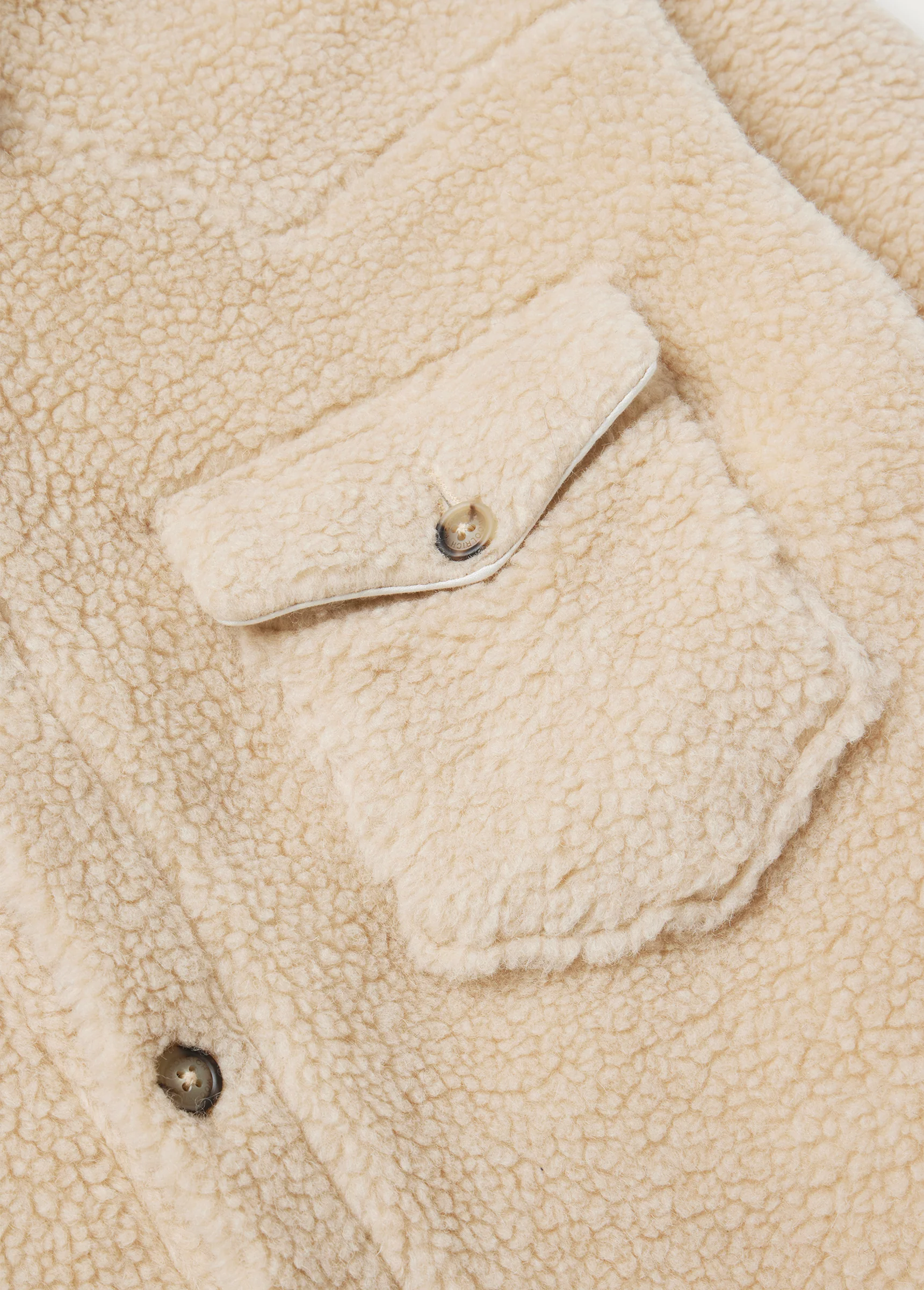Western Sherpa Shirt | Cream - Image 7
