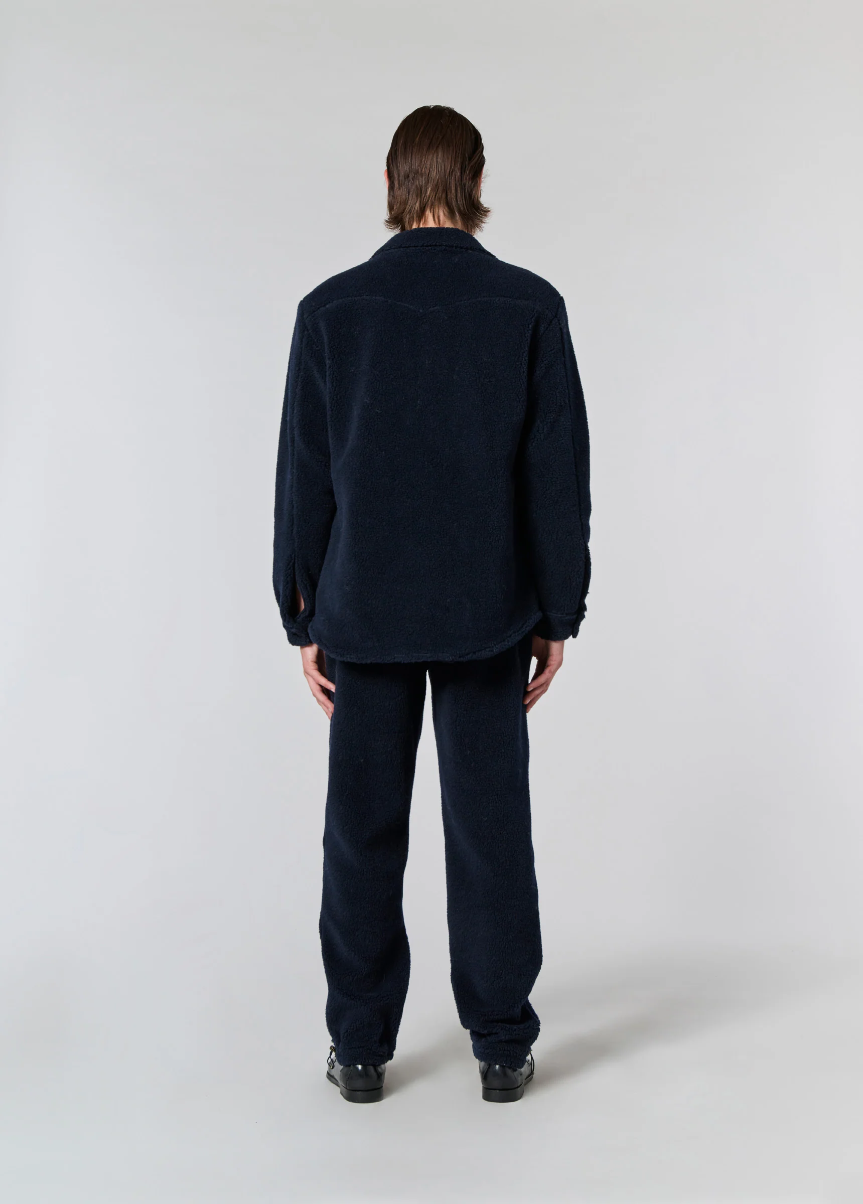 Western Sherpa Shirt | Navy - Image 4