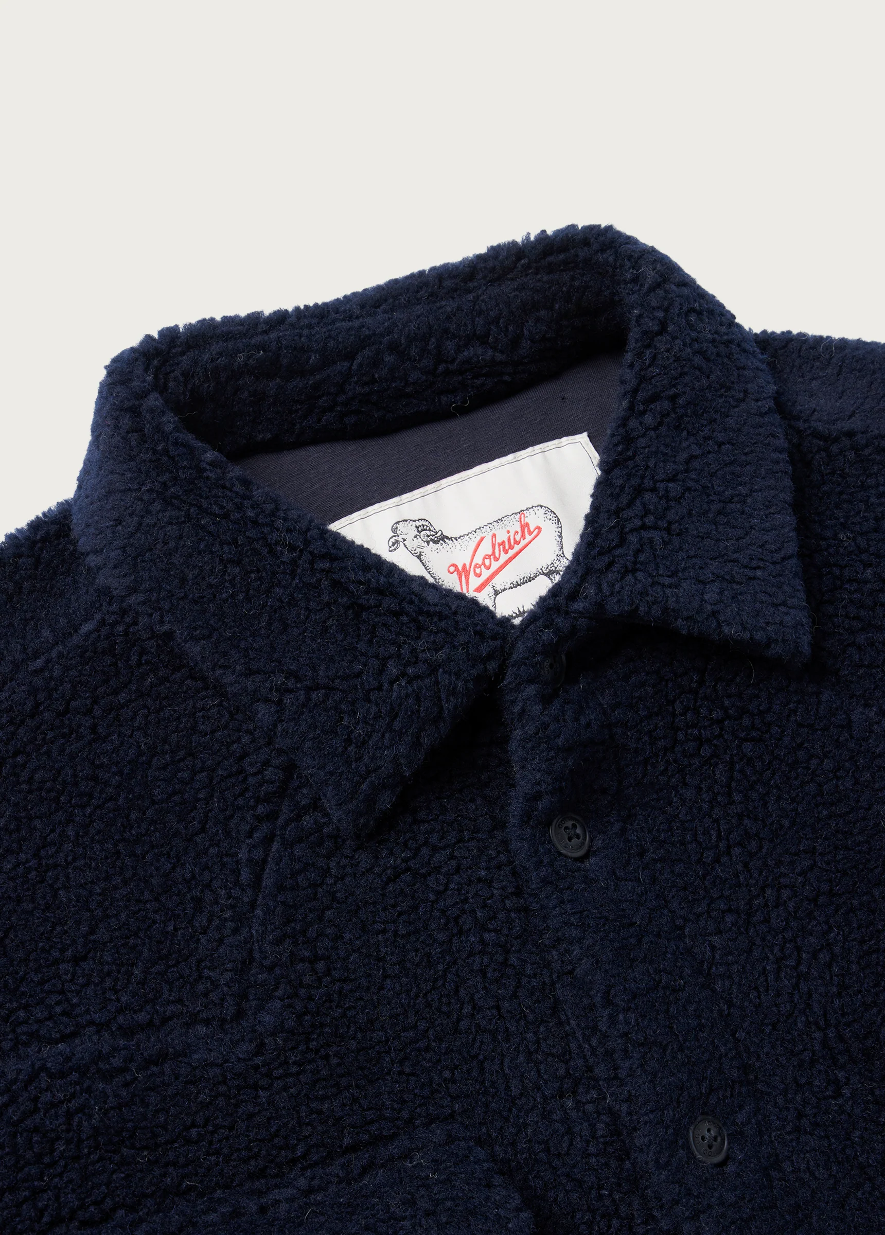 Western Sherpa Shirt | Navy - Image 5