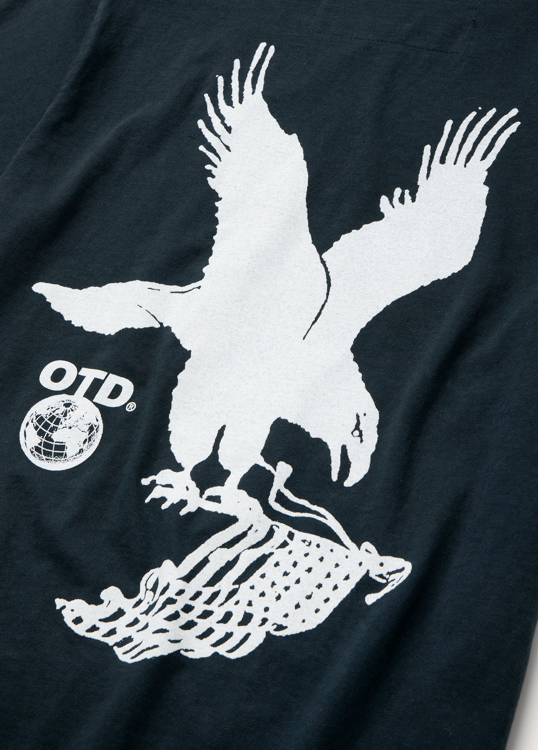 Where Eagles Dare T-Shirt | Washed Black - Image 4