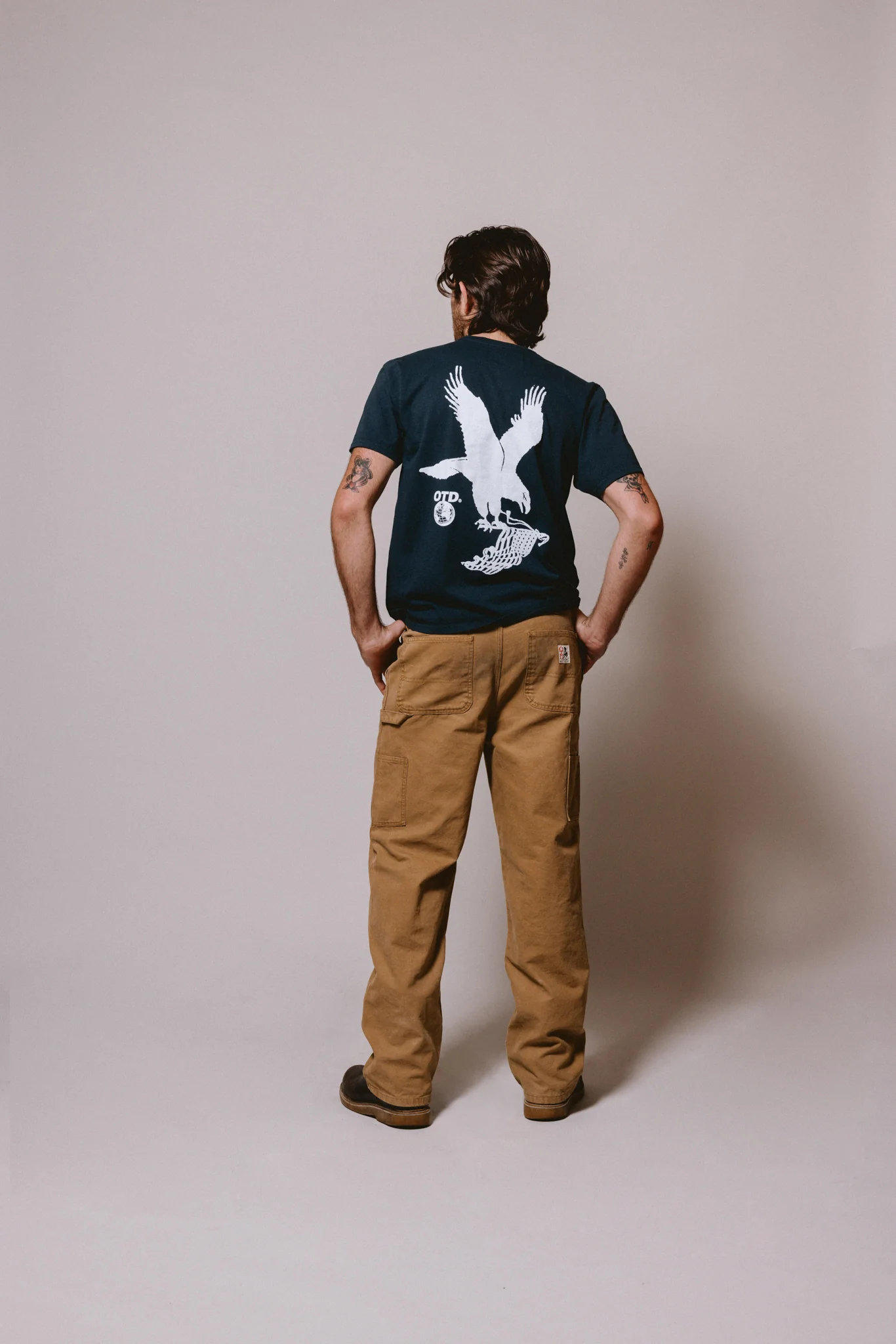 Where Eagles Dare T-Shirt | Washed Black - Image 7