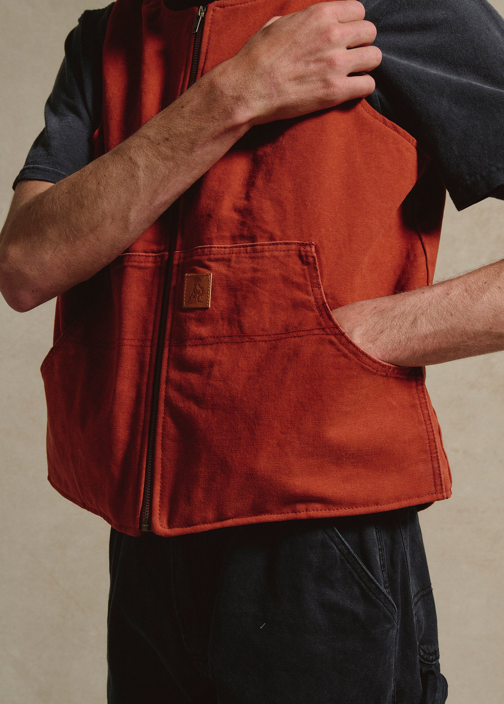 Work Vest | Rust - Image 10