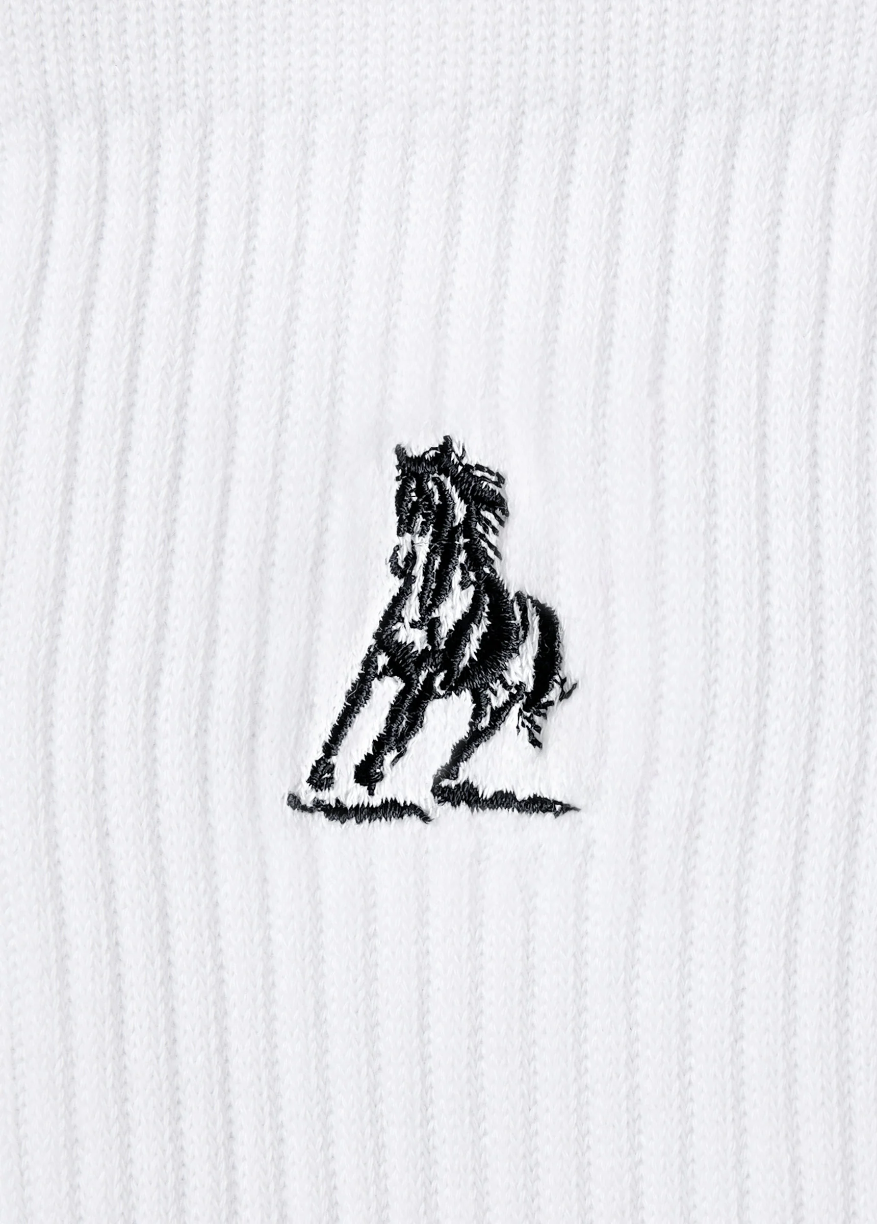 Xerox Running Horse Sock | White - Image 3