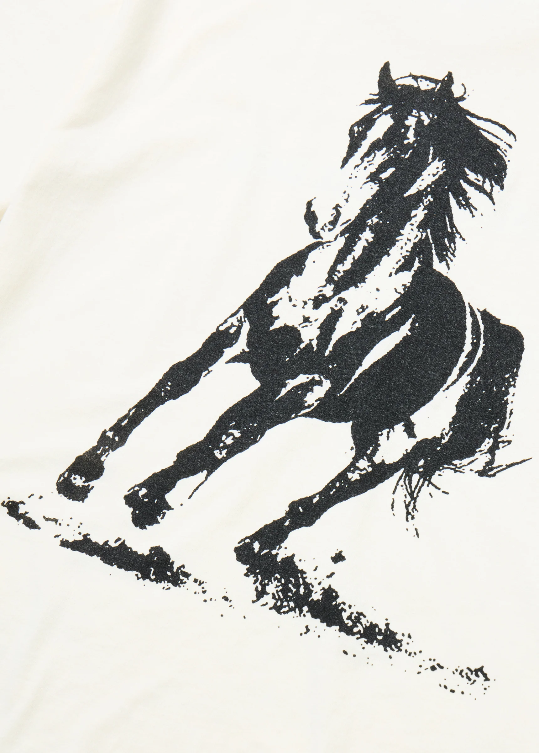 Xerox Running Horse Tee | Bone - Image 4